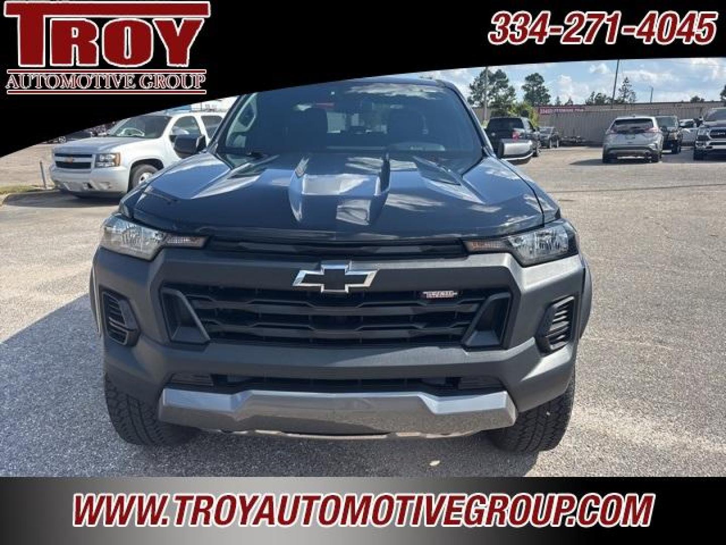 2023 Black /Jet Black Chevrolet Colorado Trail Boss (1GCPTEEK8P1) with an 2.7L Turbo engine, Automatic transmission, located at 6812 Atlanta Hwy, Montgomery, AL, 36117, (334) 271-4045, 32.382118, -86.178673 - Priced below KBB Fair Purchase Price!<br><br>Black 2023 Chevrolet Colorado Trail Boss 4WD 2.7L Turbo 8-Speed Automatic<br><br>Financing Available---Top Value for Trades.<br><br>Odometer is 17028 miles below market average! - Photo#6