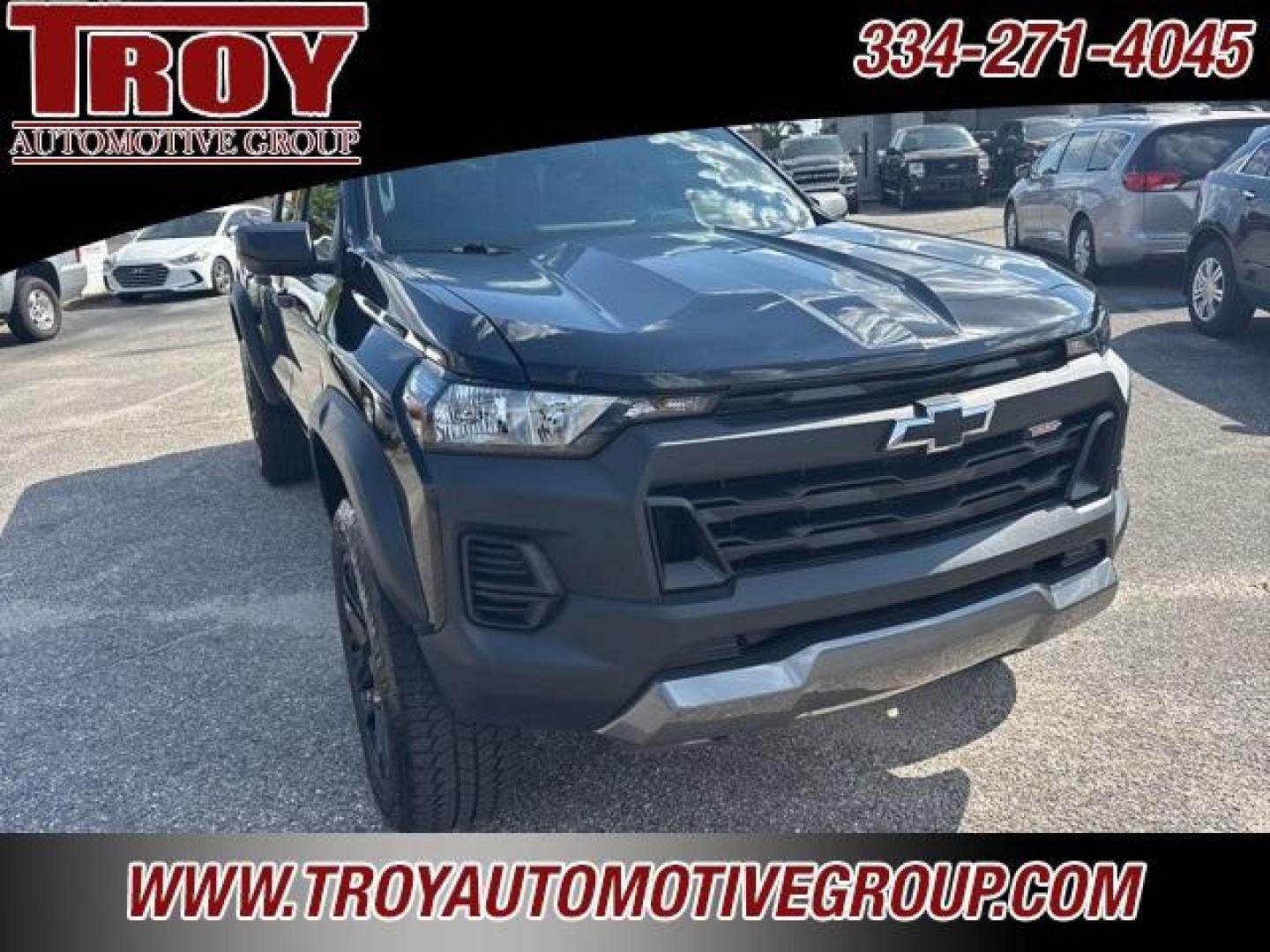 2023 Black /Jet Black Chevrolet Colorado Trail Boss (1GCPTEEK8P1) with an 2.7L Turbo engine, Automatic transmission, located at 6812 Atlanta Hwy, Montgomery, AL, 36117, (334) 271-4045, 32.382118, -86.178673 - Priced below KBB Fair Purchase Price!<br><br>Black 2023 Chevrolet Colorado Trail Boss 4WD 2.7L Turbo 8-Speed Automatic<br><br>Financing Available---Top Value for Trades.<br><br>Odometer is 17028 miles below market average! - Photo#7