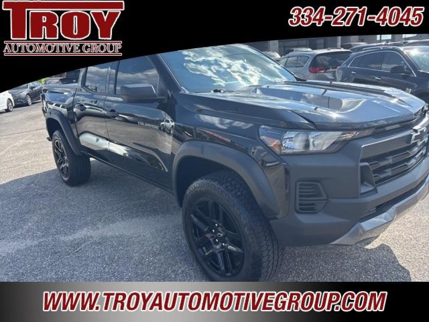 2023 Black /Jet Black Chevrolet Colorado Trail Boss (1GCPTEEK8P1) with an 2.7L Turbo engine, Automatic transmission, located at 6812 Atlanta Hwy, Montgomery, AL, 36117, (334) 271-4045, 32.382118, -86.178673 - Priced below KBB Fair Purchase Price!<br><br>Black 2023 Chevrolet Colorado Trail Boss 4WD 2.7L Turbo 8-Speed Automatic<br><br>Financing Available---Top Value for Trades.<br><br>Odometer is 17028 miles below market average! - Photo#8