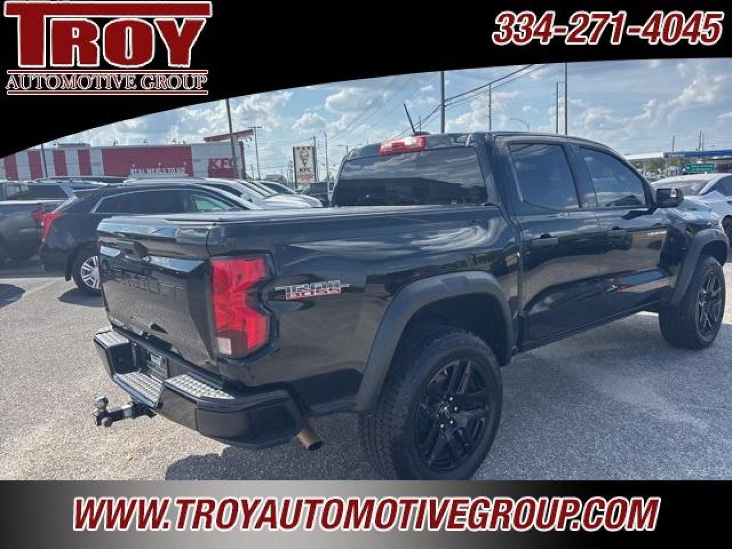 2023 Black /Jet Black Chevrolet Colorado Trail Boss (1GCPTEEK8P1) with an 2.7L Turbo engine, Automatic transmission, located at 6812 Atlanta Hwy, Montgomery, AL, 36117, (334) 271-4045, 32.382118, -86.178673 - Priced below KBB Fair Purchase Price!<br><br>Black 2023 Chevrolet Colorado Trail Boss 4WD 2.7L Turbo 8-Speed Automatic<br><br>Financing Available---Top Value for Trades.<br><br>Odometer is 17028 miles below market average! - Photo#14