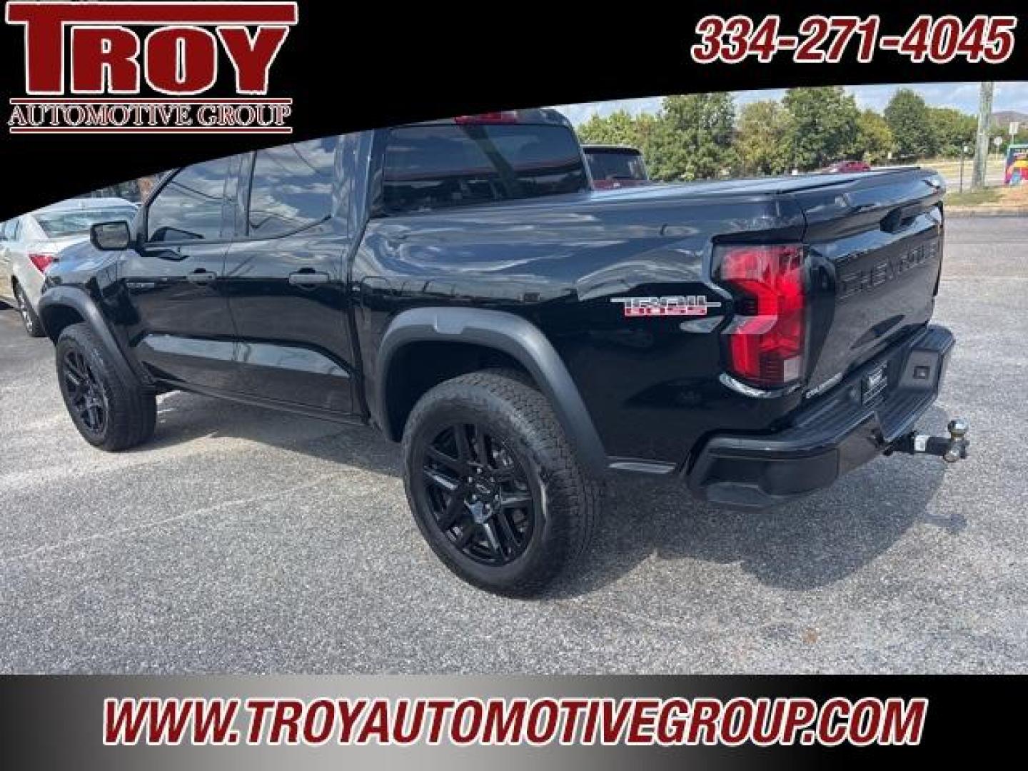2023 Black /Jet Black Chevrolet Colorado Trail Boss (1GCPTEEK8P1) with an 2.7L Turbo engine, Automatic transmission, located at 6812 Atlanta Hwy, Montgomery, AL, 36117, (334) 271-4045, 32.382118, -86.178673 - Priced below KBB Fair Purchase Price!<br><br>Black 2023 Chevrolet Colorado Trail Boss 4WD 2.7L Turbo 8-Speed Automatic<br><br>Financing Available---Top Value for Trades.<br><br>Odometer is 17028 miles below market average! - Photo#18