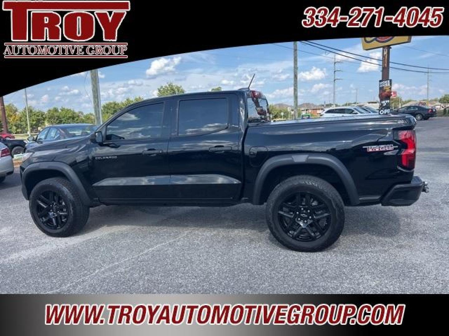 2023 Black /Jet Black Chevrolet Colorado Trail Boss (1GCPTEEK8P1) with an 2.7L Turbo engine, Automatic transmission, located at 6812 Atlanta Hwy, Montgomery, AL, 36117, (334) 271-4045, 32.382118, -86.178673 - Priced below KBB Fair Purchase Price!<br><br>Black 2023 Chevrolet Colorado Trail Boss 4WD 2.7L Turbo 8-Speed Automatic<br><br>Financing Available---Top Value for Trades.<br><br>Odometer is 17028 miles below market average! - Photo#19