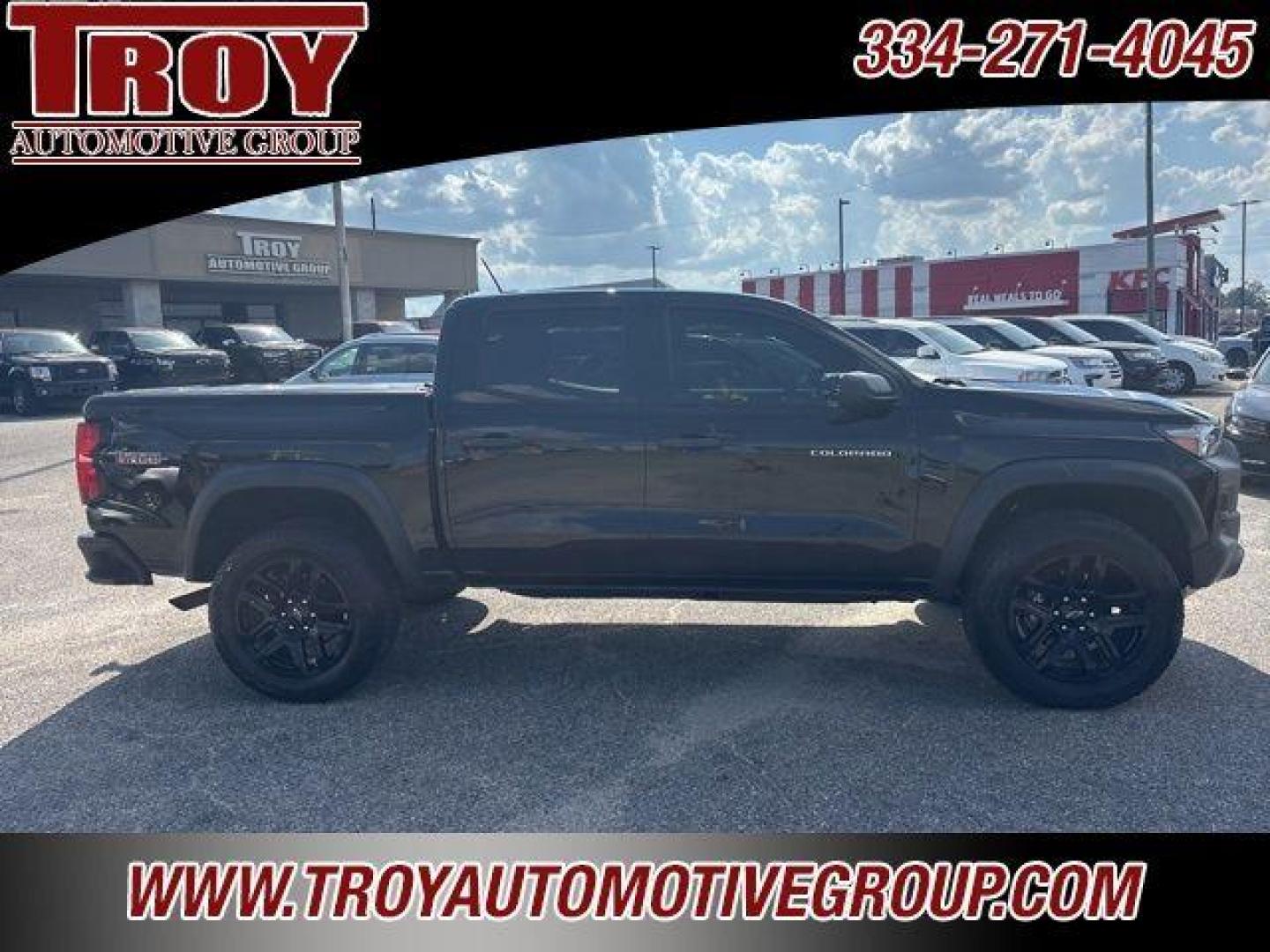 2023 Black /Jet Black Chevrolet Colorado Trail Boss (1GCPTEEK8P1) with an 2.7L Turbo engine, Automatic transmission, located at 6812 Atlanta Hwy, Montgomery, AL, 36117, (334) 271-4045, 32.382118, -86.178673 - Priced below KBB Fair Purchase Price!<br><br>Black 2023 Chevrolet Colorado Trail Boss 4WD 2.7L Turbo 8-Speed Automatic<br><br>Financing Available---Top Value for Trades.<br><br>Odometer is 26019 miles below market average! - Photo#11