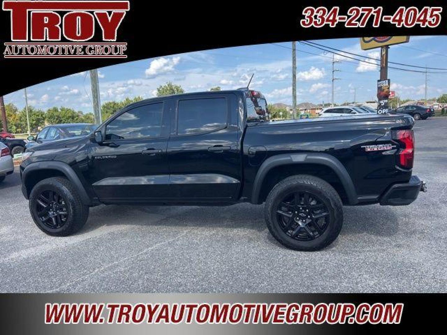 2023 Black /Jet Black Chevrolet Colorado Trail Boss (1GCPTEEK8P1) with an 2.7L Turbo engine, Automatic transmission, located at 6812 Atlanta Hwy, Montgomery, AL, 36117, (334) 271-4045, 32.382118, -86.178673 - Priced below KBB Fair Purchase Price!<br><br>Black 2023 Chevrolet Colorado Trail Boss 4WD 2.7L Turbo 8-Speed Automatic<br><br>Financing Available---Top Value for Trades.<br><br>Odometer is 26019 miles below market average! - Photo#19