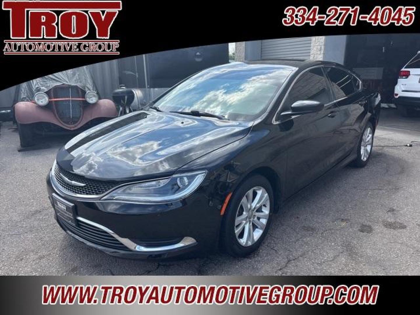2016 Black Clearcoat /Linen/Black Chrysler 200 Limited (1C3CCCAB2GN) with an 2.4L I4 MultiAir engine, Automatic transmission, located at 6812 Atlanta Hwy, Montgomery, AL, 36117, (334) 271-4045, 32.382118, -86.178673 - 1-Owner!! - Photo#3