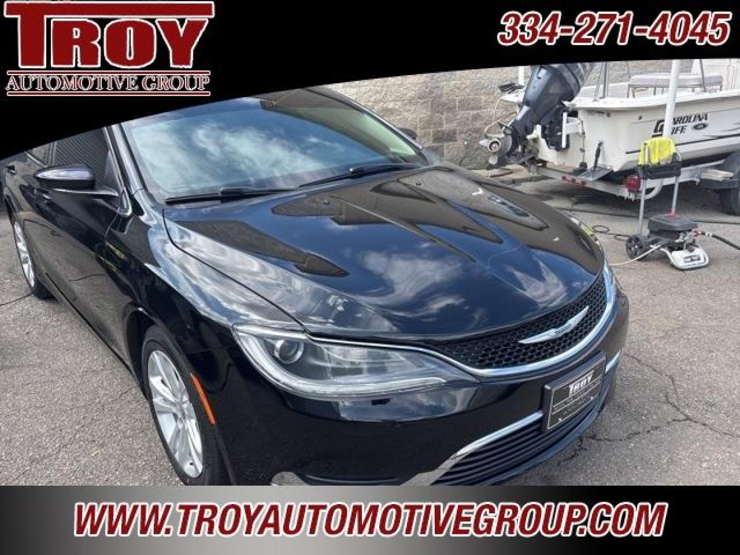 2016 Black Clearcoat /Linen/Black Chrysler 200 Limited (1C3CCCAB2GN) with an 2.4L I4 MultiAir engine, Automatic transmission, located at 6812 Atlanta Hwy, Montgomery, AL, 36117, (334) 271-4045, 32.382118, -86.178673 - 1-Owner!! - Photo#5