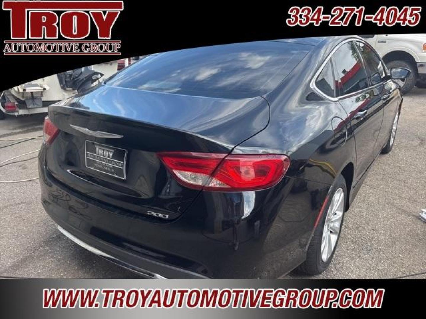 2016 Black Clearcoat /Linen/Black Chrysler 200 Limited (1C3CCCAB2GN) with an 2.4L I4 MultiAir engine, Automatic transmission, located at 6812 Atlanta Hwy, Montgomery, AL, 36117, (334) 271-4045, 32.382118, -86.178673 - 1-Owner!! - Photo#6