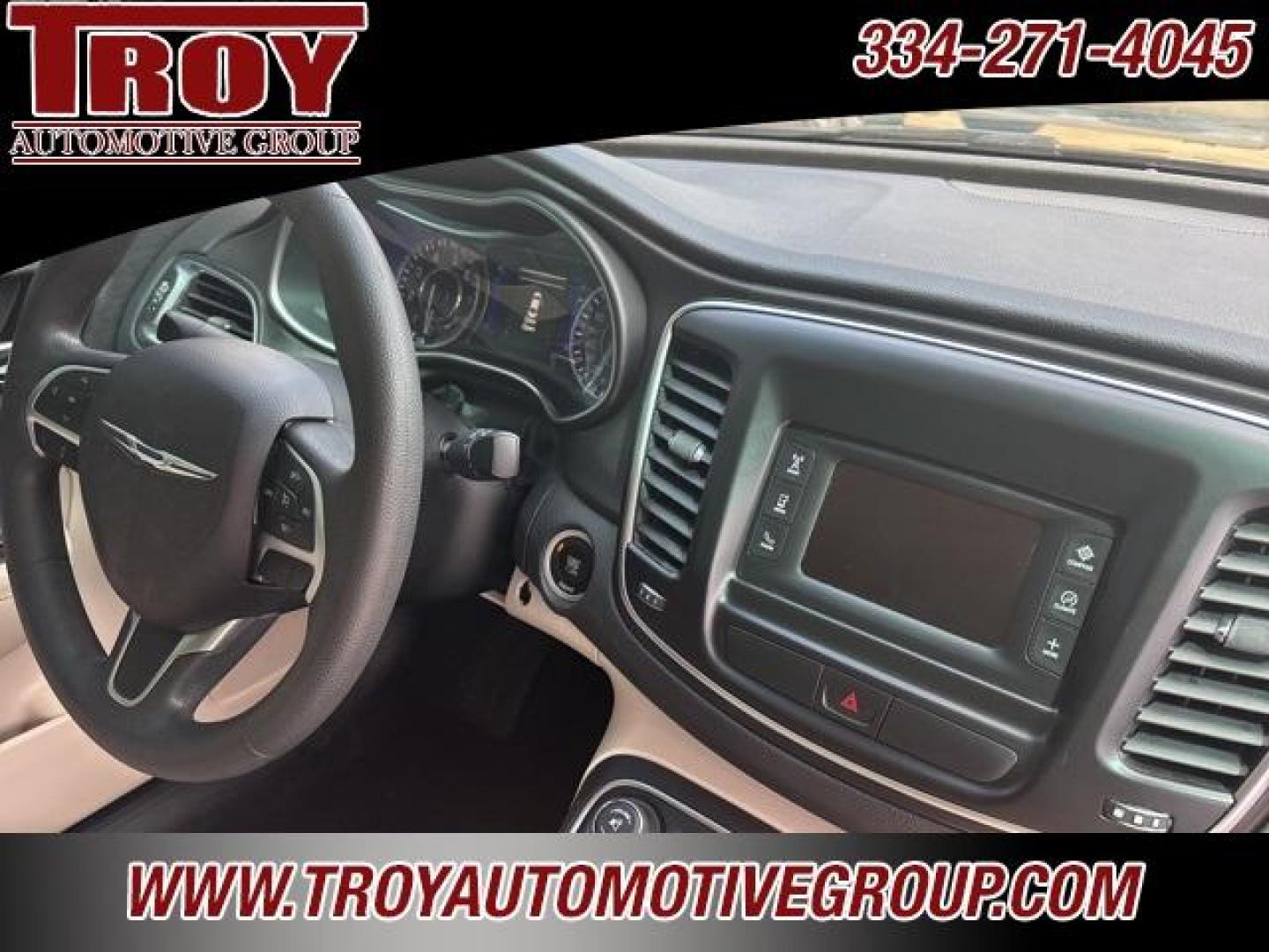 2016 Black Clearcoat /Linen/Black Chrysler 200 Limited (1C3CCCAB2GN) with an 2.4L I4 MultiAir engine, Automatic transmission, located at 6812 Atlanta Hwy, Montgomery, AL, 36117, (334) 271-4045, 32.382118, -86.178673 - 1-Owner!! - Photo#18