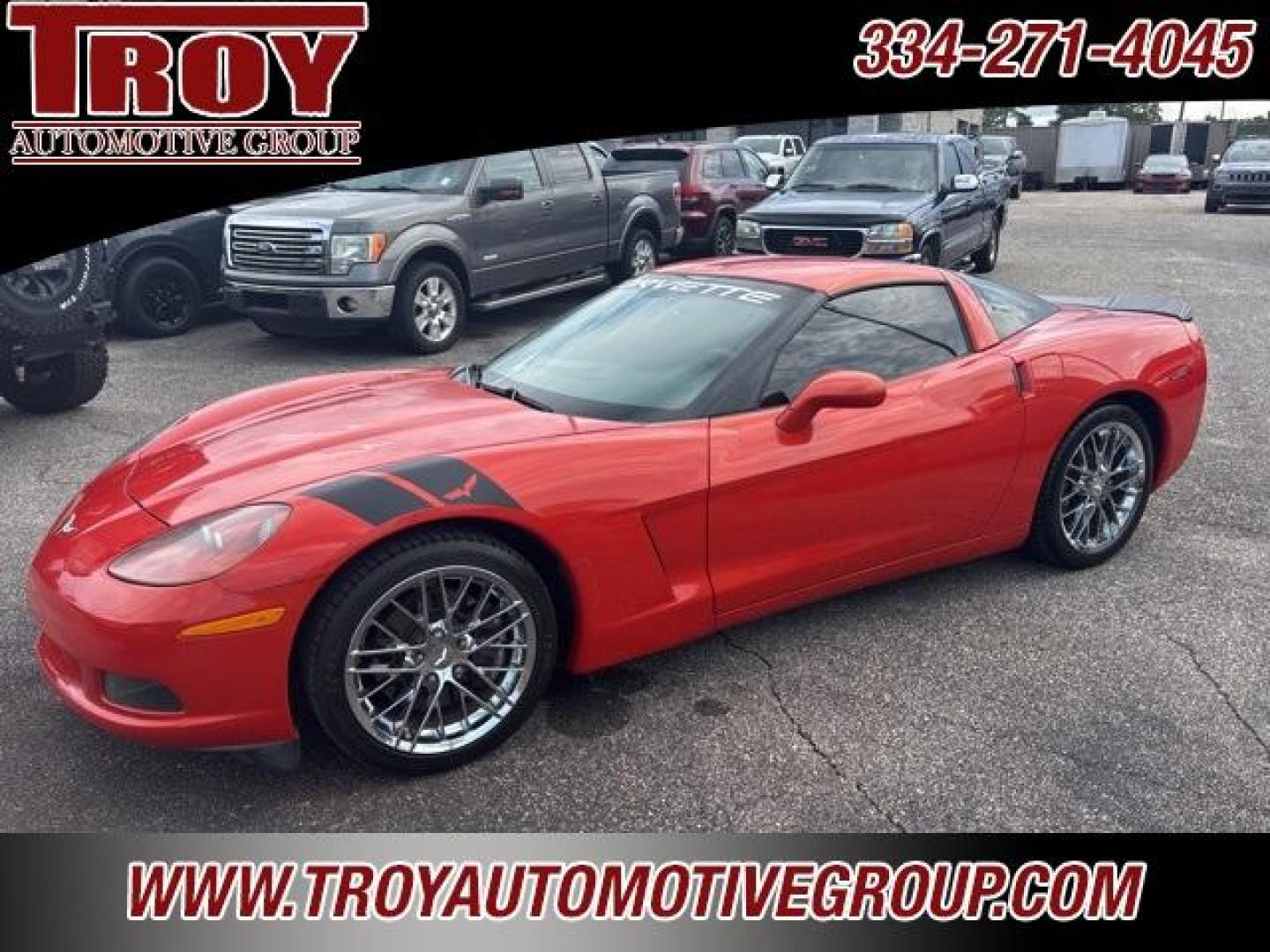 2013 Inferno Orange Metallic /Ebony Chevrolet Corvette Base (1G1YE2DW7D5) with an 6.2L V8 SFI engine, Automatic transmission, located at 6812 Atlanta Hwy, Montgomery, AL, 36117, (334) 271-4045, 32.382118, -86.178673 - Recent Arrival! Priced below KBB Fair Purchase Price!<br><br>Inferno Orange Metallic 2013 Chevrolet Corvette RWD 6.2L V8 SFI 6-Speed Automatic Paddle Shift<br><br>Financing Available---Top Value for Trades.<br><br><br>Awards:<br> * 2013 KBB.com 10 Best Used Sports Cars Under $30,000<br><br>Reviews: - Photo#0