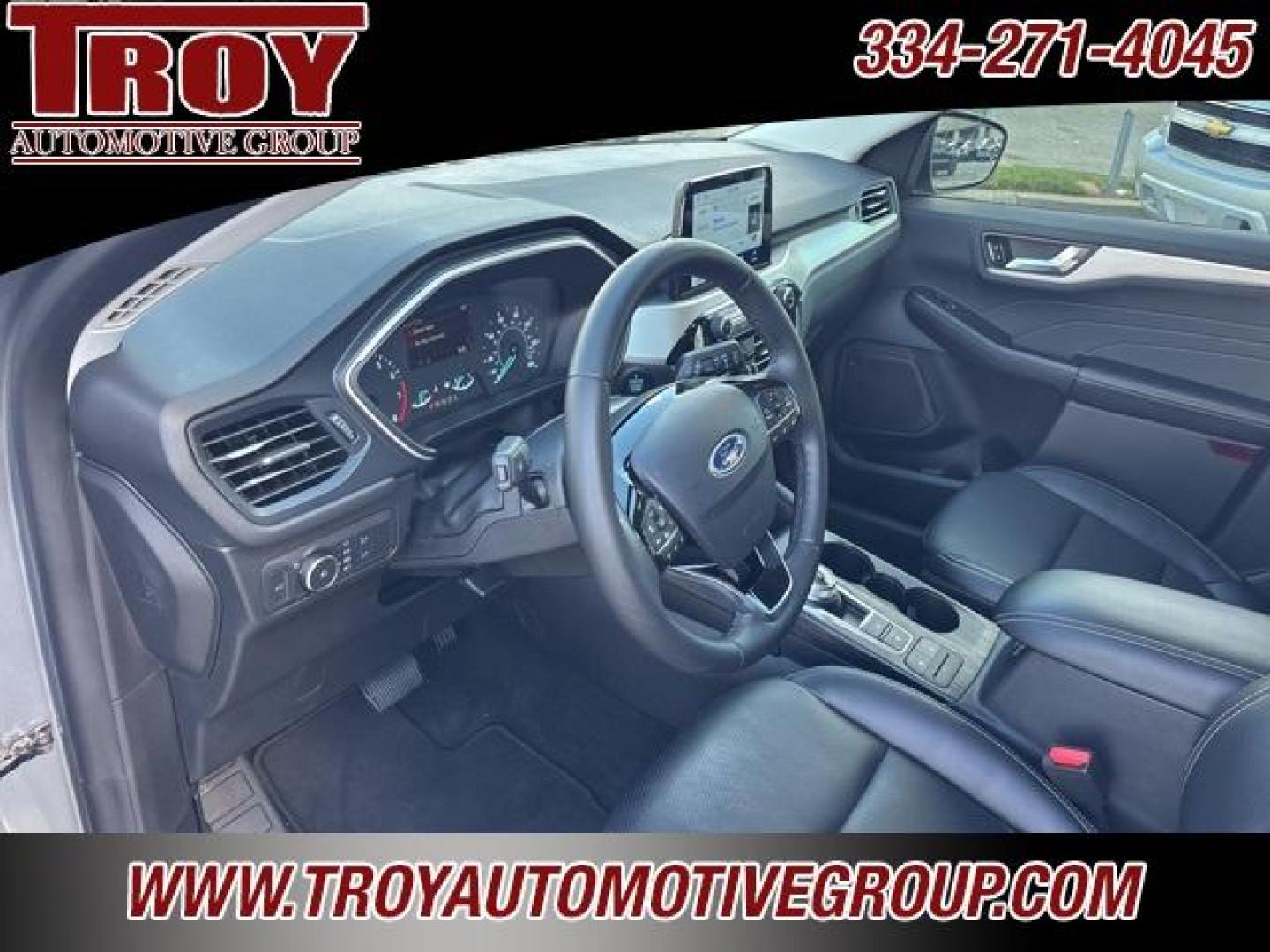 2022 Iconic Silver Metallic /Ebony Ford Escape SEL (1FMCU0H66NU) with an 1.5L EcoBoost engine, Automatic transmission, located at 6812 Atlanta Hwy, Montgomery, AL, 36117, (334) 271-4045, 32.382118, -86.178673 - Recent Arrival!<br>Leather Interior!!<br>Heated Seats!!<br><br>Iconic Silver Metallic 2022 Ford Escape SEL FWD 1.5L EcoBoost 8-Speed Automatic<br><br>Financing Available---Top Value for Trades.<br><br>Odometer is 16015 miles below market average! 28/34 City/Highway MPG - Photo#33
