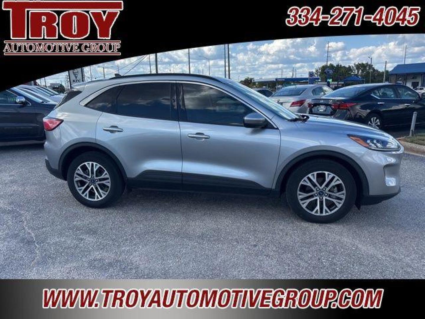 2022 Iconic Silver Metallic /Ebony Ford Escape SEL (1FMCU0H66NU) with an 1.5L EcoBoost engine, Automatic transmission, located at 6812 Atlanta Hwy, Montgomery, AL, 36117, (334) 271-4045, 32.382118, -86.178673 - Photo#9