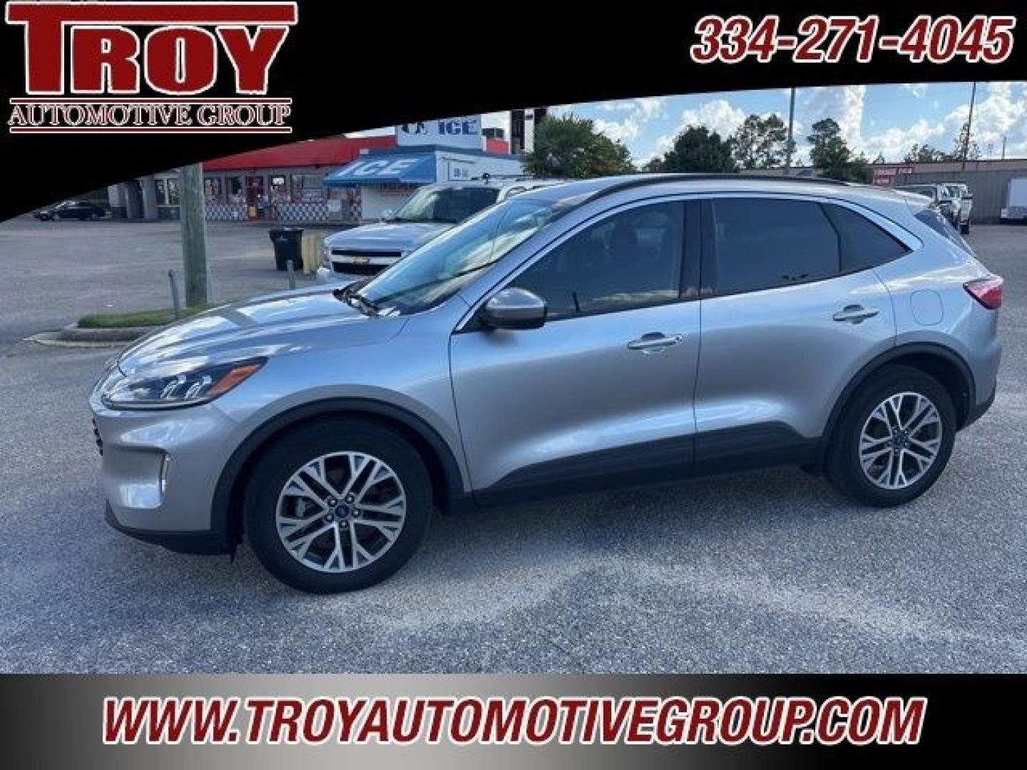 2022 Silver Metallic /Ebony Ford Escape SEL (1FMCU0H66NU) with an 1.5L EcoBoost engine, Automatic transmission, located at 6812 Atlanta Hwy, Montgomery, AL, 36117, (334) 271-4045, 32.382118, -86.178673 - Recent Arrival!<br>Leather Interior!!<br>Heated Seats!!<br><br>Iconic Silver Metallic 2022 Ford Escape SEL FWD 1.5L EcoBoost 8-Speed Automatic<br><br>Financing Available---Top Value for Trades.<br><br>Odometer is 16015 miles below market average! 28/34 City/Highway MPG- Photo#2