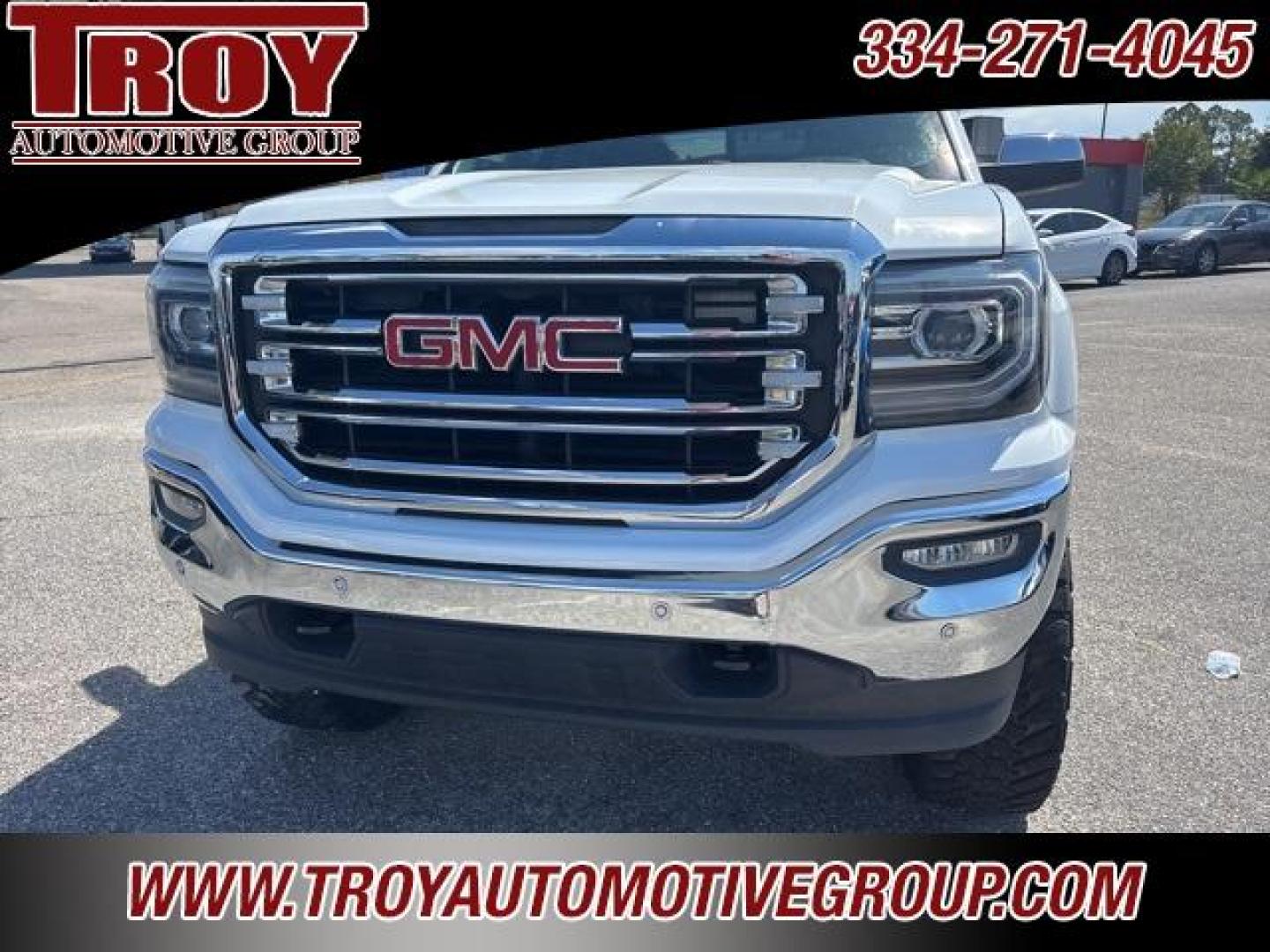 2018 Summit White /Cocoa/Dune GMC Sierra 1500 SLT (3GTU2NEC3JG) with an EcoTec3 5.3L V8 engine, Automatic transmission, located at 6812 Atlanta Hwy, Montgomery, AL, 36117, (334) 271-4045, 32.382118, -86.178673 - 6 Fox Lift!!<br>Toyo 35 MT Tires!!<br>Power Sunroof!!<br>Tow Package!!<br>Heated/Cooled Seats!!<br>Navigation!!<br>Bose Premium Sound System!!<br> - Photo#5