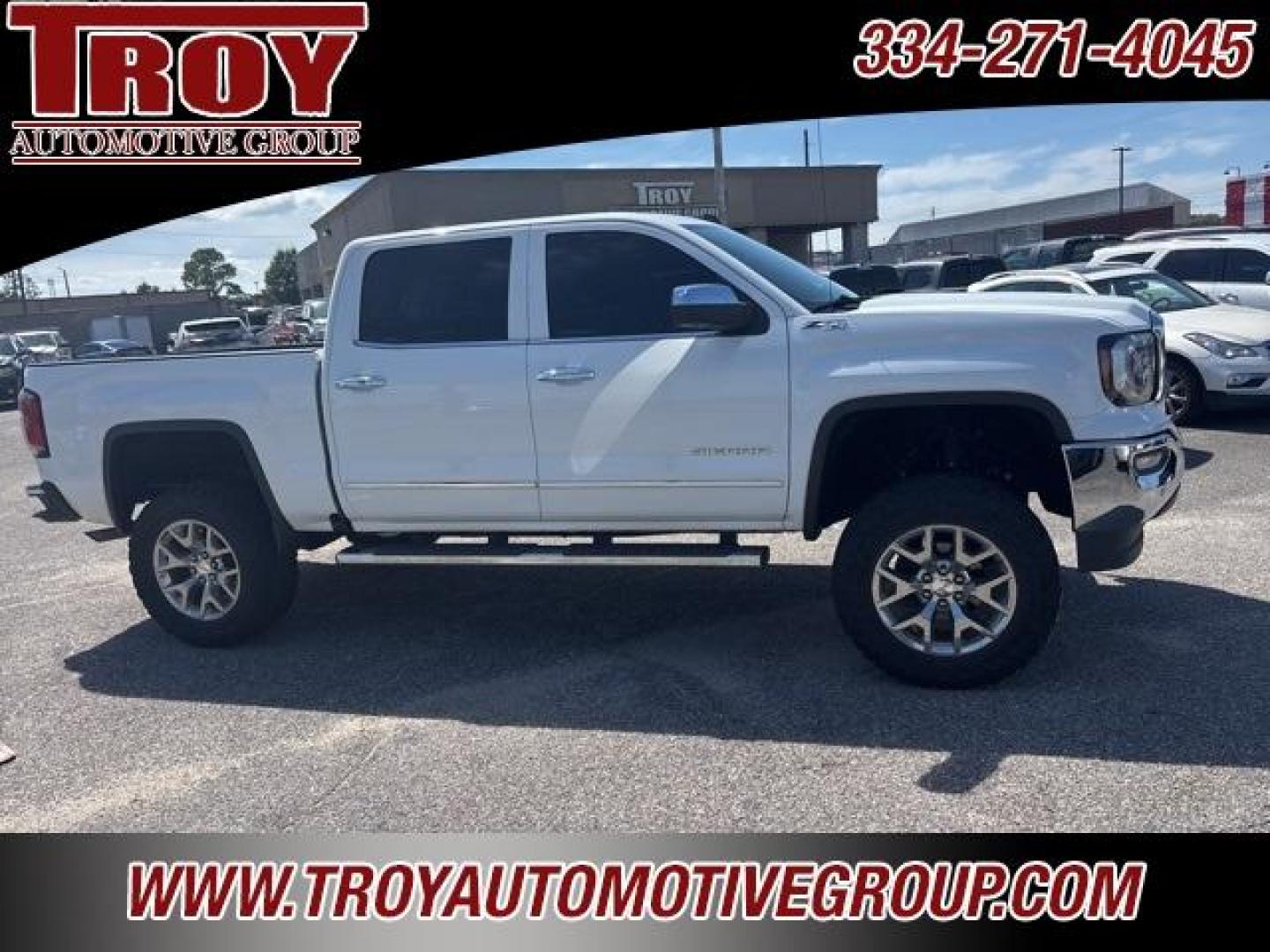2018 Summit White /Cocoa/Dune GMC Sierra 1500 SLT (3GTU2NEC3JG) with an EcoTec3 5.3L V8 engine, Automatic transmission, located at 6812 Atlanta Hwy, Montgomery, AL, 36117, (334) 271-4045, 32.382118, -86.178673 - 6 Fox Lift!!<br>Toyo 35 MT Tires!!<br>Power Sunroof!!<br>Tow Package!!<br>Heated/Cooled Seats!!<br>Navigation!!<br>Bose Premium Sound System!!<br> - Photo#8