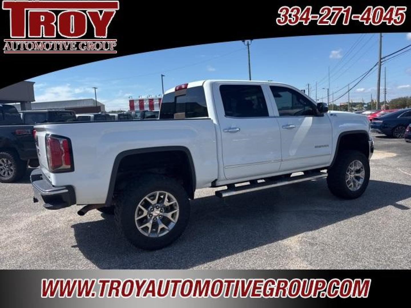 2018 Summit White /Cocoa/Dune GMC Sierra 1500 SLT (3GTU2NEC3JG) with an EcoTec3 5.3L V8 engine, Automatic transmission, located at 6812 Atlanta Hwy, Montgomery, AL, 36117, (334) 271-4045, 32.382118, -86.178673 - 6 Fox Lift!!<br>Toyo 35 MT Tires!!<br>Power Sunroof!!<br>Tow Package!!<br>Heated/Cooled Seats!!<br>Navigation!!<br>Bose Premium Sound System!!<br> - Photo#10
