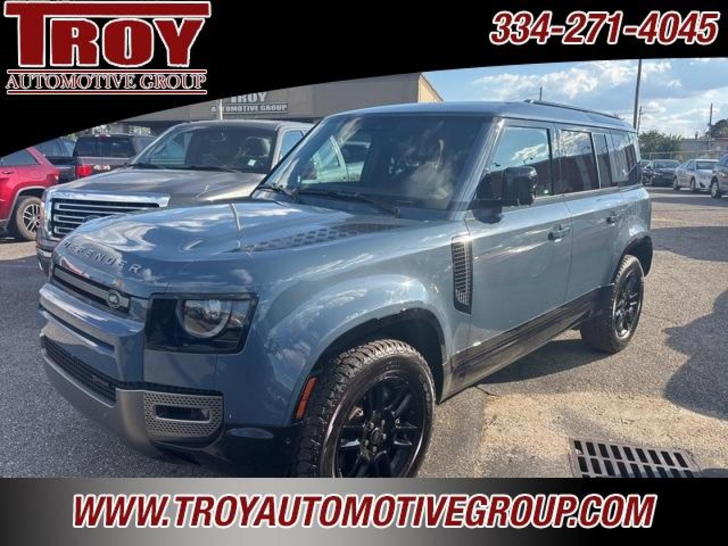 2023 Tasman Blue Metallic Land Rover Defender 110 X-Dynamic SE (SALE27EU5P2) with an 3.0L I6 engine, Automatic transmission, located at 6812 Atlanta Hwy, Montgomery, AL, 36117, (334) 271-4045, 32.382118, -86.178673 - Priced below KBB Fair Purchase Price!<br><br>Tasman Blue Metallic 2023 Land Rover Defender 110 X-Dynamic SE 4WD 3.0L I6 8-Speed Automatic<br><br>Financing Available---Top Value for Trades. - Photo#3