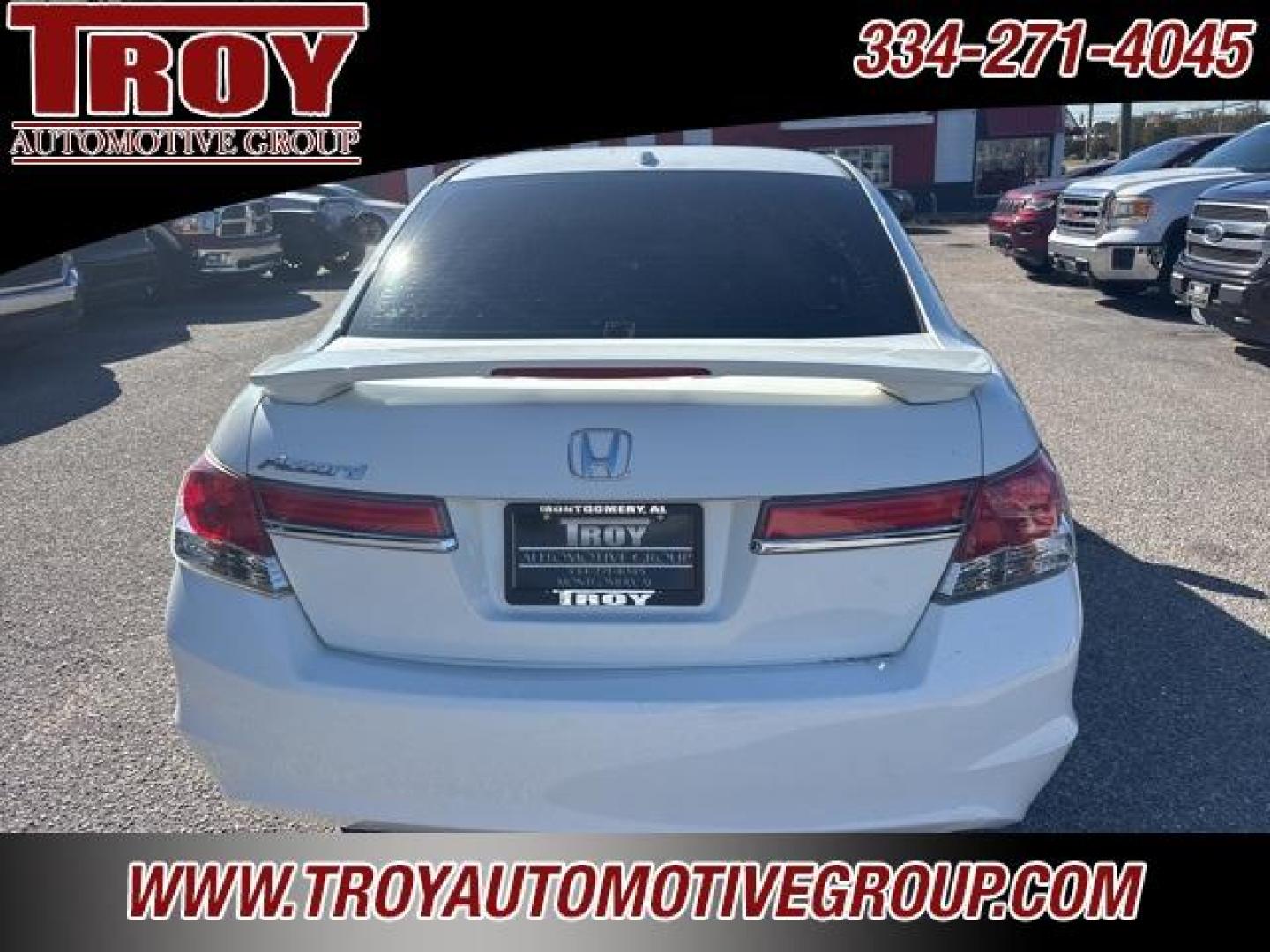2012 White /Ivory Honda Accord EX-L (1HGCP2F88CA) with an 2.4L I4 DOHC i-VTEC 16V engine, Automatic transmission, located at 6812 Atlanta Hwy, Montgomery, AL, 36117, (334) 271-4045, 32.382118, -86.178673 - Power Sunroof!!<br>Heated Seats!!<br>2-Keys!!<br>White 2012 Honda Accord EX-L FWD 2.4 2.4L I4 DOHC i-VTEC 16V 5-Speed Automatic with Overdrive<br><br>Financing Available---Top Value for Trades.<br><br>23/34 City/Highway MPG<br><br><br>Awards:<br> * 2012 KBB.com Brand Image Awards<br>Kelley Blue Boo - Photo#4
