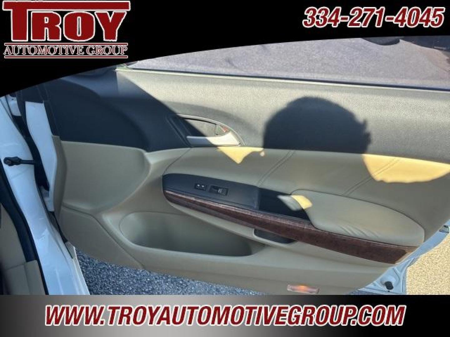 2012 White /Ivory Honda Accord EX-L (1HGCP2F88CA) with an 2.4L I4 DOHC i-VTEC 16V engine, Automatic transmission, located at 6812 Atlanta Hwy, Montgomery, AL, 36117, (334) 271-4045, 32.382118, -86.178673 - Power Sunroof!!<br>Heated Seats!!<br>2-Keys!!<br>White 2012 Honda Accord EX-L FWD 2.4 2.4L I4 DOHC i-VTEC 16V 5-Speed Automatic with Overdrive<br><br>Financing Available---Top Value for Trades.<br><br>23/34 City/Highway MPG<br><br><br>Awards:<br> * 2012 KBB.com Brand Image Awards<br>Kelley Blue Boo - Photo#26