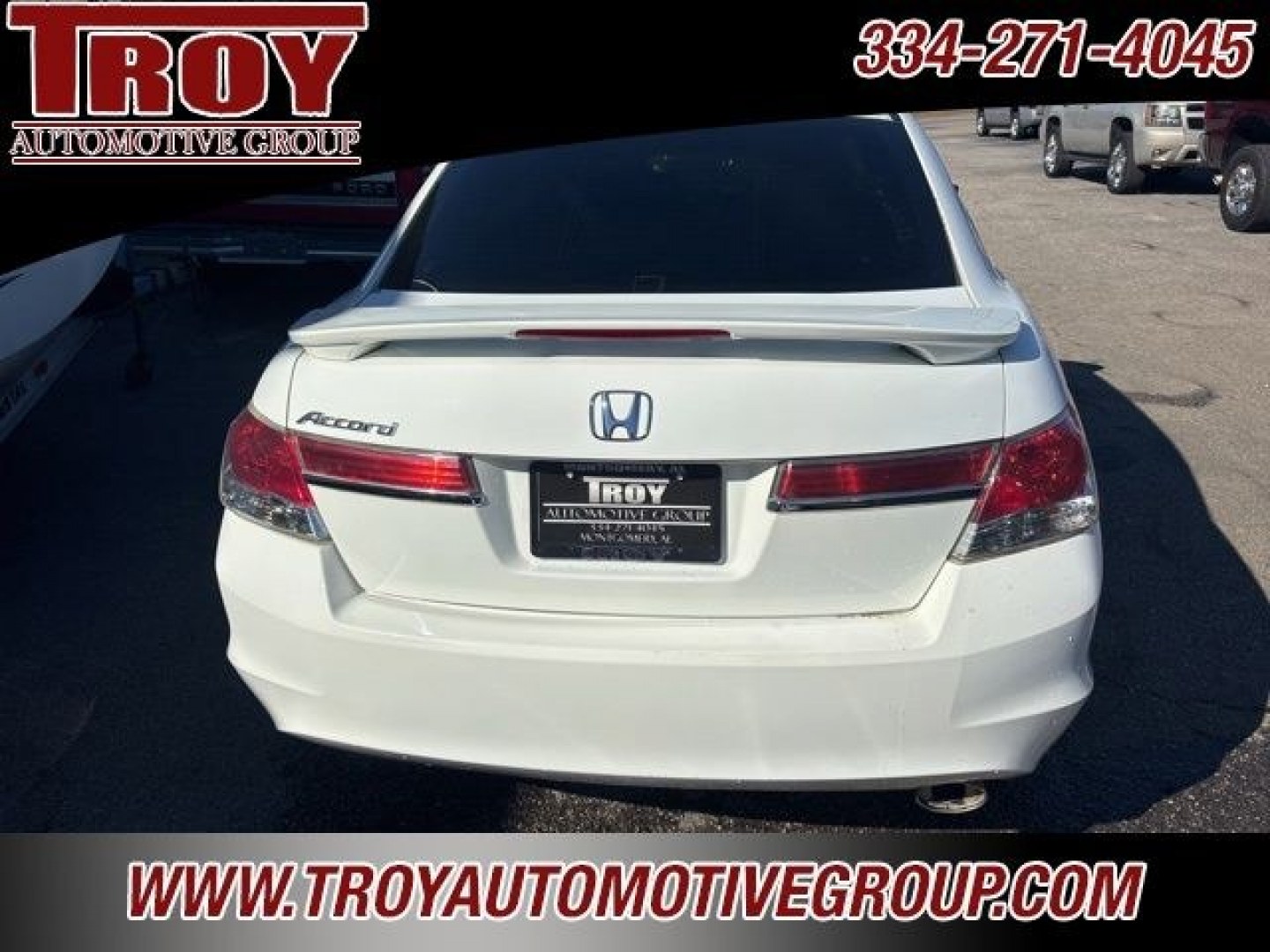 2012 White /Ivory Honda Accord EX-L (1HGCP2F88CA) with an 2.4L I4 DOHC i-VTEC 16V engine, Automatic transmission, located at 6812 Atlanta Hwy, Montgomery, AL, 36117, (334) 271-4045, 32.382118, -86.178673 - Power Sunroof!!<br>Heated Seats!!<br>2-Keys!!<br>White 2012 Honda Accord EX-L FWD 2.4 2.4L I4 DOHC i-VTEC 16V 5-Speed Automatic with Overdrive<br><br>Financing Available---Top Value for Trades.<br><br>23/34 City/Highway MPG<br><br><br>Awards:<br> * 2012 KBB.com Brand Image Awards<br>Kelley Blue Boo- Photo#8