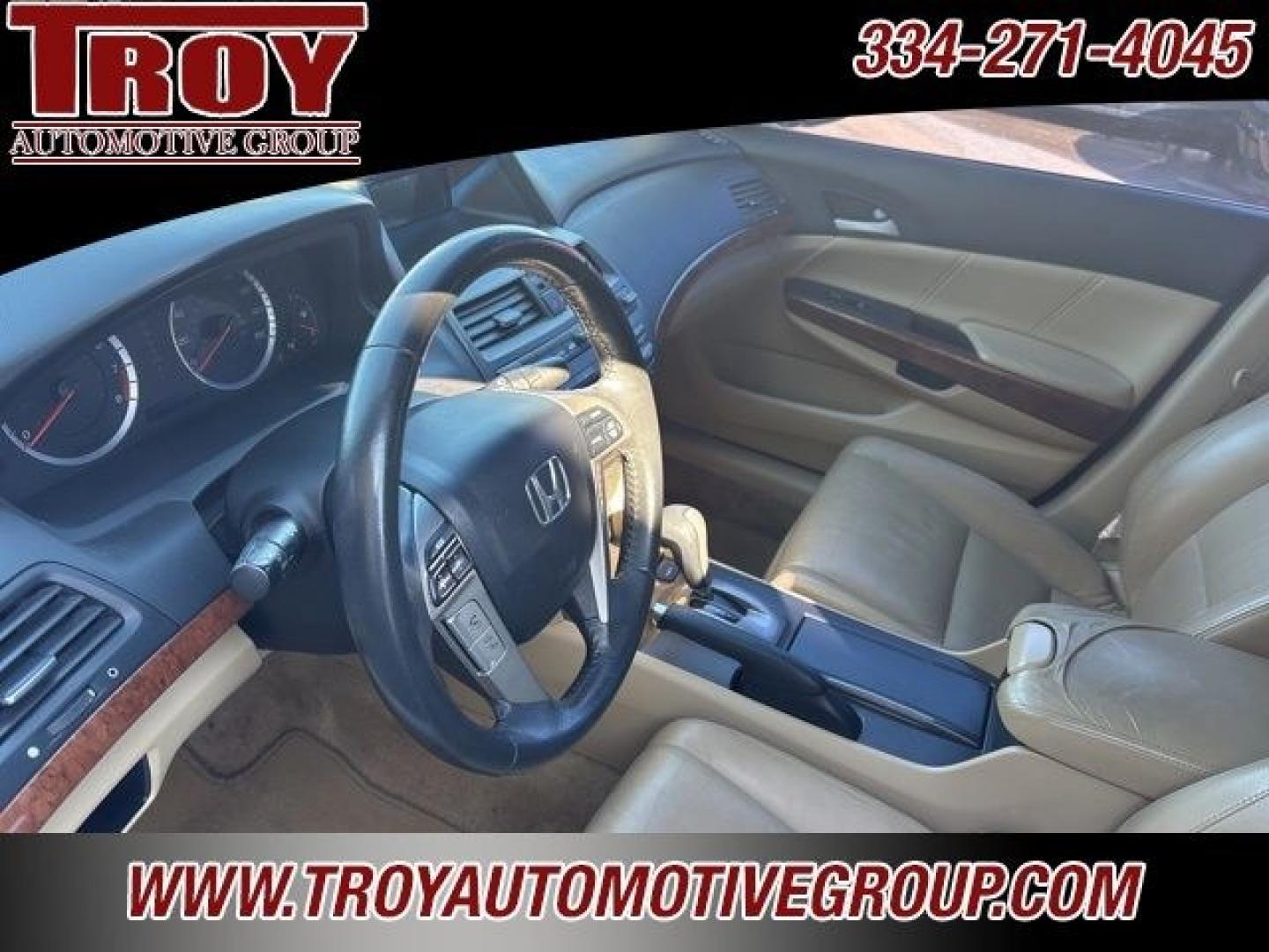 2012 White /Ivory Honda Accord EX-L (1HGCP2F88CA) with an 2.4L I4 DOHC i-VTEC 16V engine, Automatic transmission, located at 6812 Atlanta Hwy, Montgomery, AL, 36117, (334) 271-4045, 32.382118, -86.178673 - Power Sunroof!!<br>Heated Seats!!<br>2-Keys!!<br>White 2012 Honda Accord EX-L FWD 2.4 2.4L I4 DOHC i-VTEC 16V 5-Speed Automatic with Overdrive<br><br>Financing Available---Top Value for Trades.<br><br>23/34 City/Highway MPG<br><br><br>Awards:<br> * 2012 KBB.com Brand Image Awards<br>Kelley Blue Boo- Photo#32