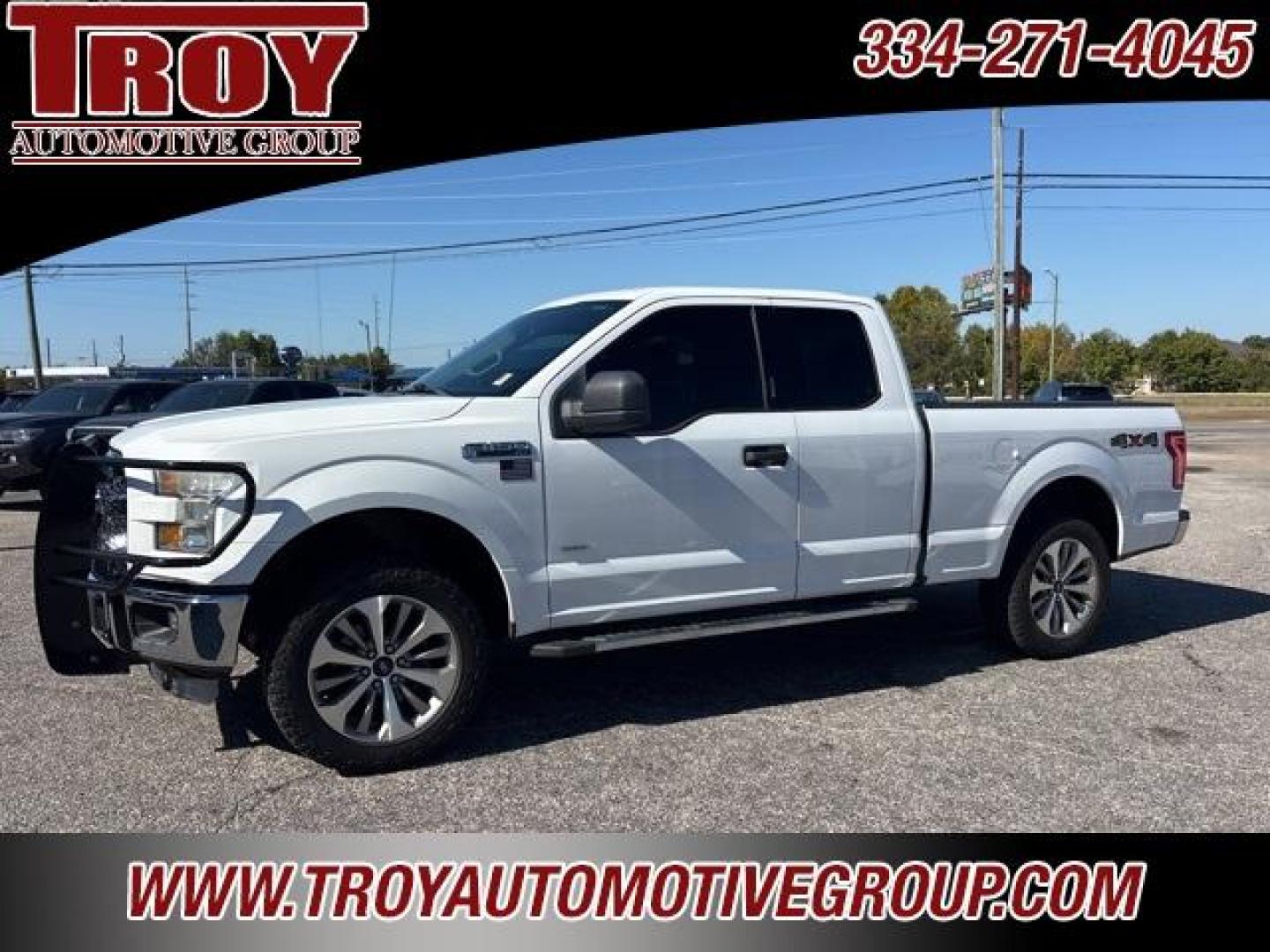 2015 Oxford White /Dark Earth Gray Ford F-150 XLT (1FTEX1EPXFF) with an 2.7L V6 EcoBoost engine, Automatic transmission, located at 6812 Atlanta Hwy, Montgomery, AL, 36117, (334) 271-4045, 32.382118, -86.178673 - Photo#2