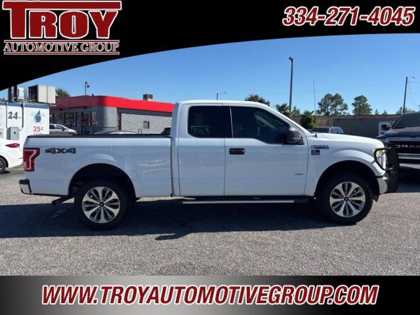 2015 Oxford White /Dark Earth Gray Ford F-150 XLT (1FTEX1EPXFF) with an 2.7L V6 EcoBoost engine, Automatic transmission, located at 6812 Atlanta Hwy, Montgomery, AL, 36117, (334) 271-4045, 32.382118, -86.178673 - Photo#3