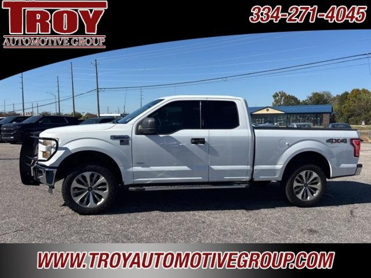 2015 Oxford White /Dark Earth Gray Ford F-150 XLT (1FTEX1EPXFF) with an 2.7L V6 EcoBoost engine, Automatic transmission, located at 6812 Atlanta Hwy, Montgomery, AL, 36117, (334) 271-4045, 32.382118, -86.178673 - Photo#4
