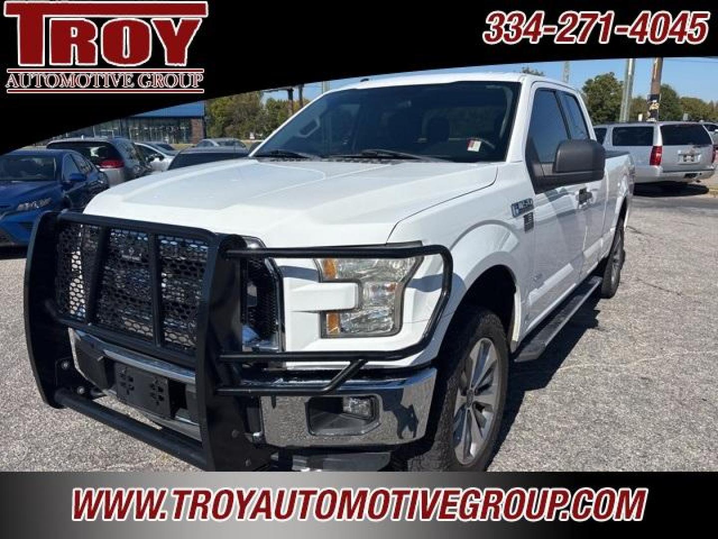 2015 Oxford White /Dark Earth Gray Ford F-150 XLT (1FTEX1EPXFF) with an 2.7L V6 EcoBoost engine, Automatic transmission, located at 6812 Atlanta Hwy, Montgomery, AL, 36117, (334) 271-4045, 32.382118, -86.178673 - Photo#6