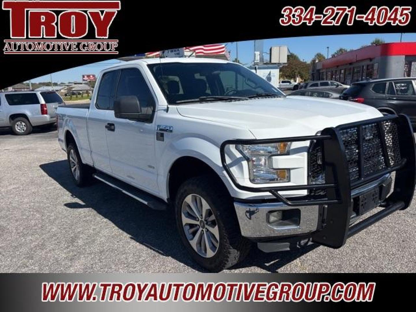 2015 Oxford White /Dark Earth Gray Ford F-150 XLT (1FTEX1EPXFF) with an 2.7L V6 EcoBoost engine, Automatic transmission, located at 6812 Atlanta Hwy, Montgomery, AL, 36117, (334) 271-4045, 32.382118, -86.178673 - Photo#9