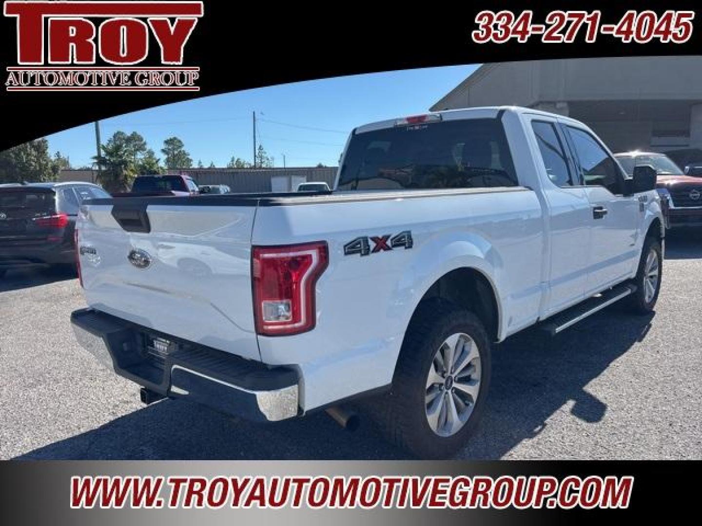 2015 Oxford White /Dark Earth Gray Ford F-150 XLT (1FTEX1EPXFF) with an 2.7L V6 EcoBoost engine, Automatic transmission, located at 6812 Atlanta Hwy, Montgomery, AL, 36117, (334) 271-4045, 32.382118, -86.178673 - Photo#11