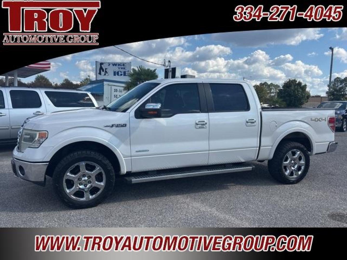 2013 White Platinum Clearcoat Metallic /Pale Adobe Ford F-150 Lariat (1FTFW1ET6DK) with an 3.5L V6 engine, Automatic transmission, located at 6812 Atlanta Hwy, Montgomery, AL, 36117, (334) 271-4045, 32.382118, -86.178673 - Photo#2