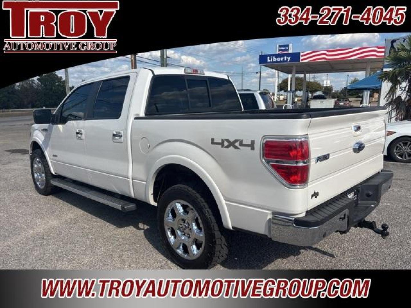 2013 White Platinum Clearcoat Metallic /Pale Adobe Ford F-150 Lariat (1FTFW1ET6DK) with an 3.5L V6 engine, Automatic transmission, located at 6812 Atlanta Hwy, Montgomery, AL, 36117, (334) 271-4045, 32.382118, -86.178673 - Photo#4