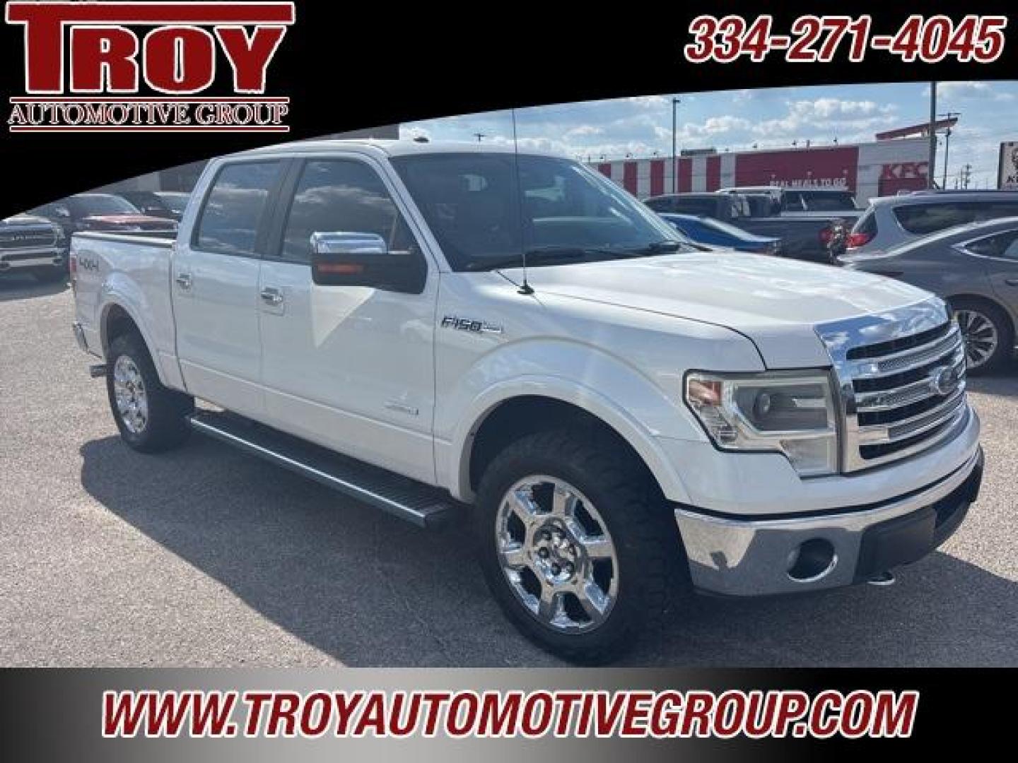 2013 White Platinum Clearcoat Metallic /Pale Adobe Ford F-150 Lariat (1FTFW1ET6DK) with an 3.5L V6 engine, Automatic transmission, located at 6812 Atlanta Hwy, Montgomery, AL, 36117, (334) 271-4045, 32.382118, -86.178673 - Photo#10