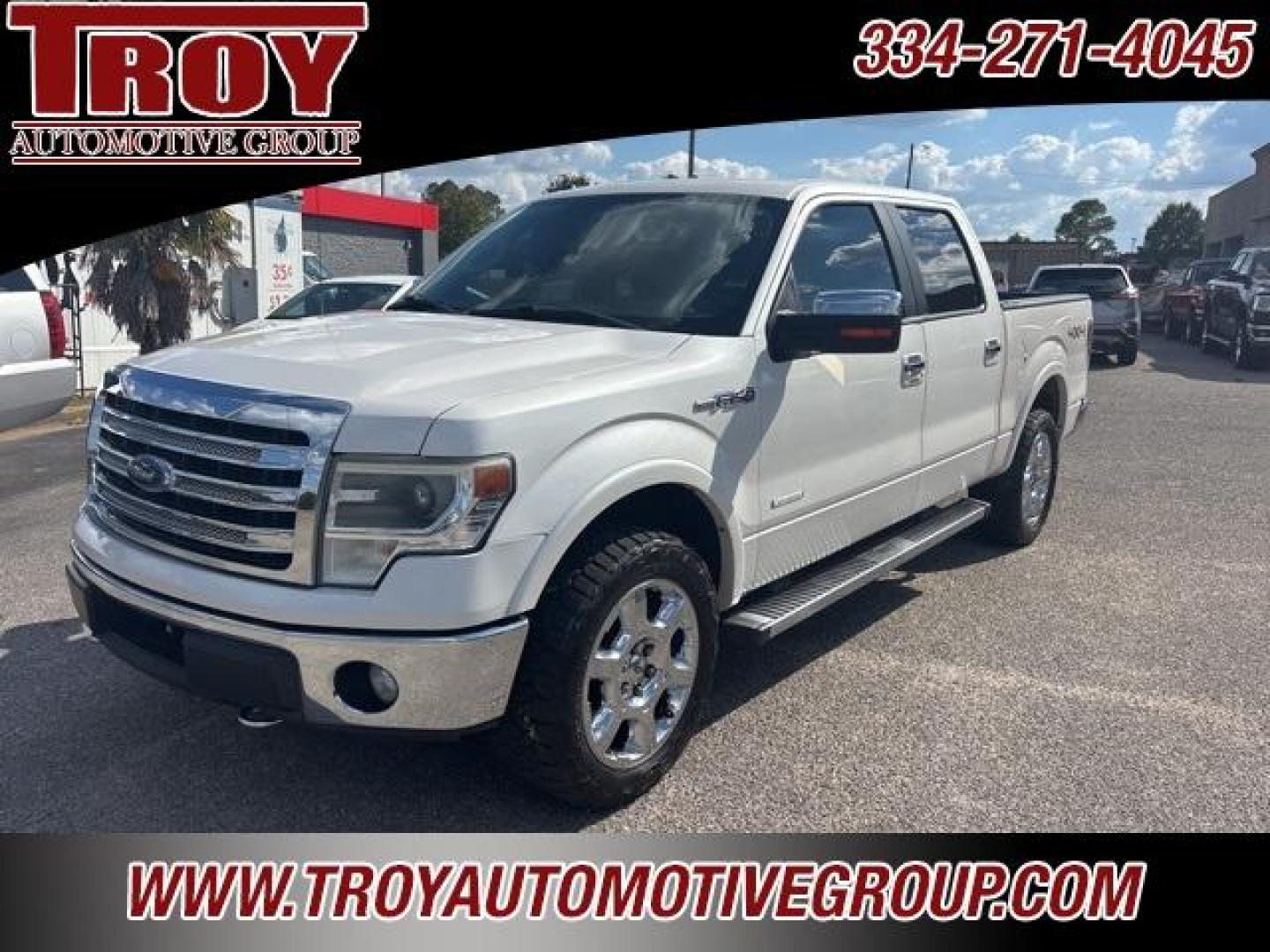 2013 White Platinum Clearcoat Metallic /Pale Adobe Ford F-150 Lariat (1FTFW1ET6DK) with an 3.5L V6 engine, Automatic transmission, located at 6812 Atlanta Hwy, Montgomery, AL, 36117, (334) 271-4045, 32.382118, -86.178673 - Photo#13