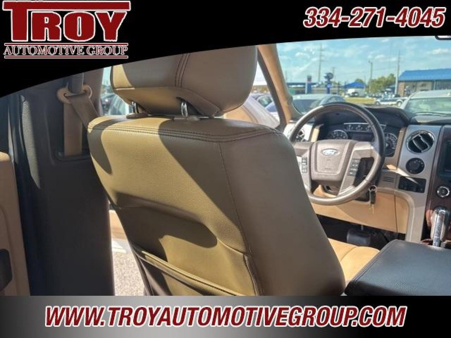 2013 White Platinum Clearcoat Metallic /Pale Adobe Ford F-150 Lariat (1FTFW1ET6DK) with an 3.5L V6 engine, Automatic transmission, located at 6812 Atlanta Hwy, Montgomery, AL, 36117, (334) 271-4045, 32.382118, -86.178673 - Photo#42