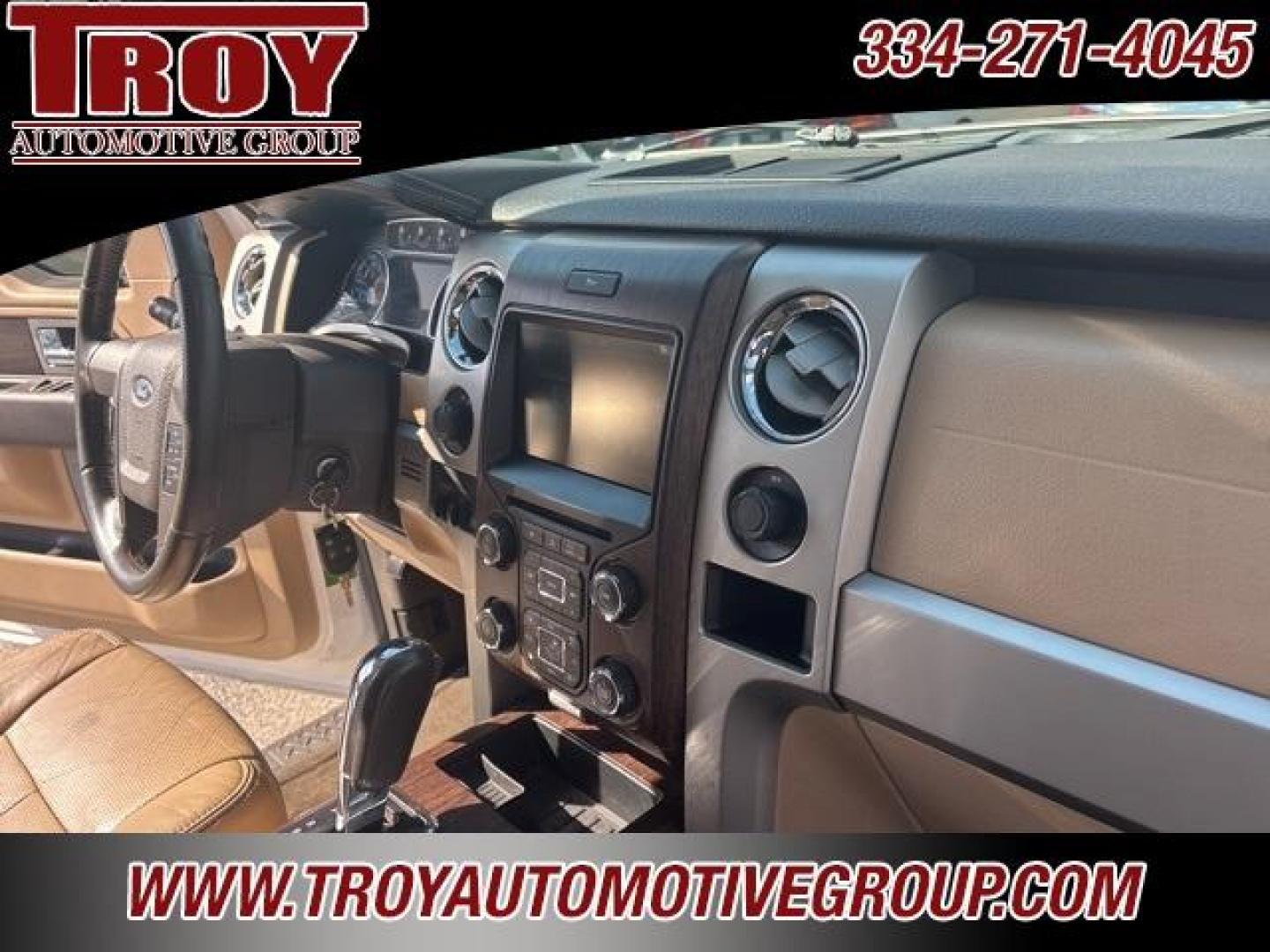 2013 White Platinum Clearcoat Metallic /Pale Adobe Ford F-150 Lariat (1FTFW1ET6DK) with an 3.5L V6 engine, Automatic transmission, located at 6812 Atlanta Hwy, Montgomery, AL, 36117, (334) 271-4045, 32.382118, -86.178673 - Photo#49
