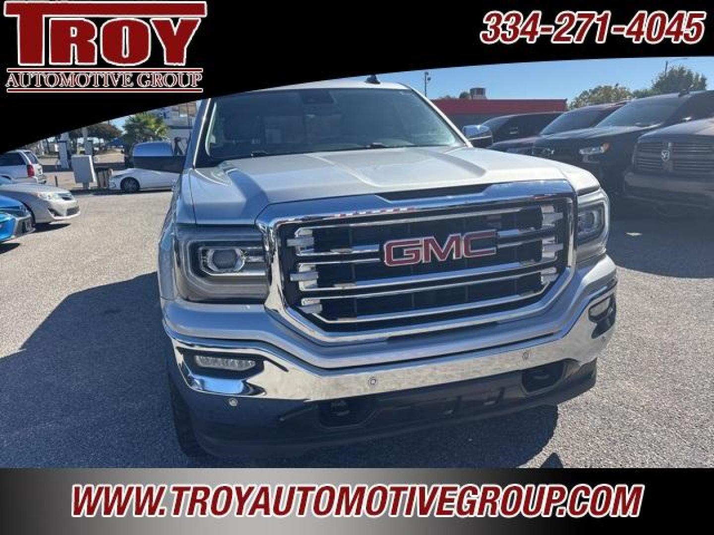 2018 Quicksilver Metallic /Dark Ash Seats With Jet Black Interior Accents GMC Sierra 1500 SLT (3GTU2NEC8JG) with an EcoTec3 5.3L V8 engine, Automatic transmission, located at 6812 Atlanta Hwy, Montgomery, AL, 36117, (334) 271-4045, 32.382118, -86.178673 - Photo#6