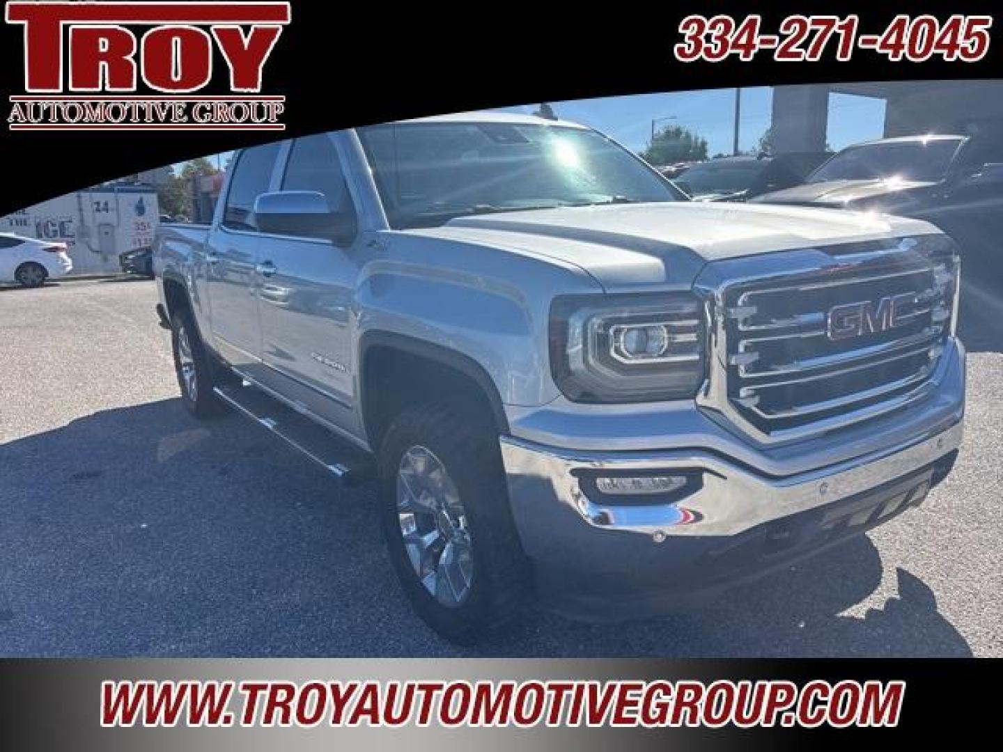 2018 Quicksilver Metallic /Dark Ash Seats With Jet Black Interior Accents GMC Sierra 1500 SLT (3GTU2NEC8JG) with an EcoTec3 5.3L V8 engine, Automatic transmission, located at 6812 Atlanta Hwy, Montgomery, AL, 36117, (334) 271-4045, 32.382118, -86.178673 - Photo#7