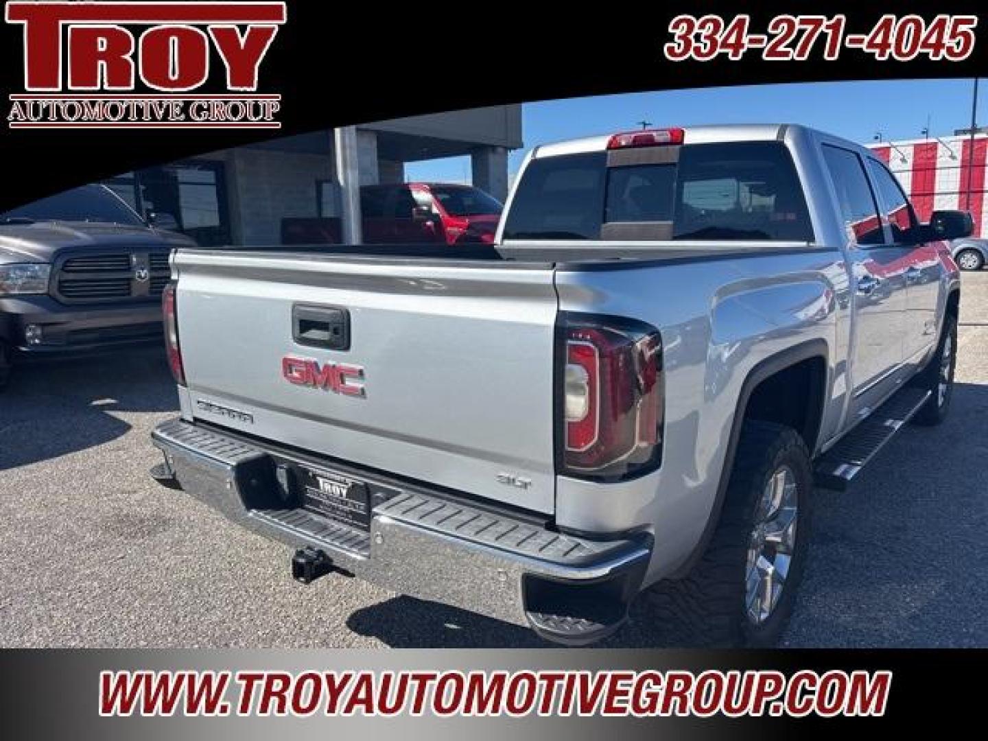 2018 Quicksilver Metallic /Dark Ash Seats With Jet Black Interior Accents GMC Sierra 1500 SLT (3GTU2NEC8JG) with an EcoTec3 5.3L V8 engine, Automatic transmission, located at 6812 Atlanta Hwy, Montgomery, AL, 36117, (334) 271-4045, 32.382118, -86.178673 - Photo#10