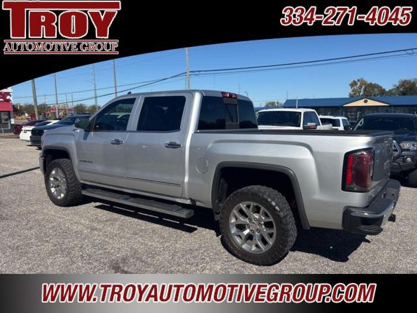 2018 Quicksilver Metallic /Dark Ash Seats With Jet Black Interior Accents GMC Sierra 1500 SLT (3GTU2NEC8JG) with an EcoTec3 5.3L V8 engine, Automatic transmission, located at 6812 Atlanta Hwy, Montgomery, AL, 36117, (334) 271-4045, 32.382118, -86.178673 - Photo#74