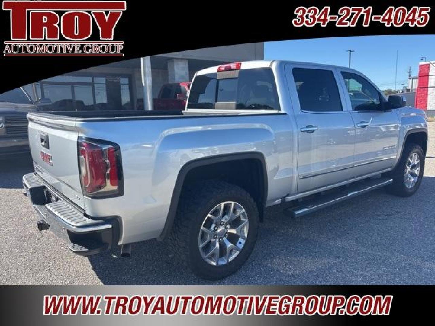 2018 Quicksilver Metallic /Dark Ash Seats With Jet Black Interior Accents GMC Sierra 1500 SLT (3GTU2NEC8JG) with an EcoTec3 5.3L V8 engine, Automatic transmission, located at 6812 Atlanta Hwy, Montgomery, AL, 36117, (334) 271-4045, 32.382118, -86.178673 - Photo#78