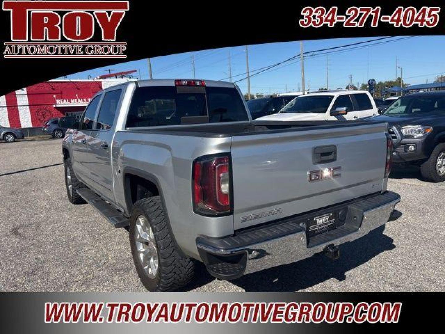 2018 Quicksilver Metallic /Dark Ash Seats With Jet Black Interior Accents GMC Sierra 1500 SLT (3GTU2NEC8JG) with an EcoTec3 5.3L V8 engine, Automatic transmission, located at 6812 Atlanta Hwy, Montgomery, AL, 36117, (334) 271-4045, 32.382118, -86.178673 - 1-Owner!!<br>Power Sunroof!!<br>Toyo Mt 33x12.50x20 Tires!!<br>Heated/Cooled Seats!!<br>Spray N Bed Liner!!<br>Tow Package!!<br>2-Master Remote Start Keys!!<br>Bose Premium Stereo!!<br>Z71 Package!!<br>Lane Keep Assist!! - Photo#13