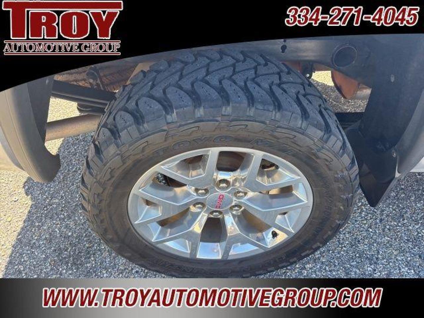 2018 Quicksilver Metallic /Dark Ash Seats With Jet Black Interior Accents GMC Sierra 1500 SLT (3GTU2NEC8JG) with an EcoTec3 5.3L V8 engine, Automatic transmission, located at 6812 Atlanta Hwy, Montgomery, AL, 36117, (334) 271-4045, 32.382118, -86.178673 - 1-Owner!!<br>Power Sunroof!!<br>Toyo Mt 33x12.50x20 Tires!!<br>Heated/Cooled Seats!!<br>Spray N Bed Liner!!<br>Tow Package!!<br>2-Master Remote Start Keys!!<br>Bose Premium Stereo!!<br>Z71 Package!!<br>Lane Keep Assist!! - Photo#79