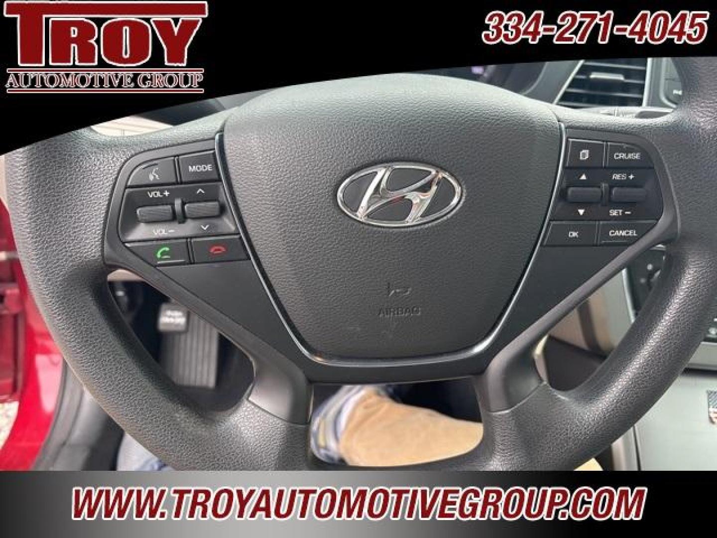2015 Venetian Red Metallic /Gray Hyundai Sonata SE (5NPE24AF5FH) with an 2.4L I4 DGI DOHC 16V ULEV II 185hp engine, Automatic transmission, located at 6812 Atlanta Hwy, Montgomery, AL, 36117, (334) 271-4045, 32.382118, -86.178673 - 1-Owner!!<br>Excellent Service History!!<br>Engine Replaced At Hyundai at 117k!!<br>3-Keys!!!<br>Local Trade!!<br>Power Driver Seat!! - Photo#35