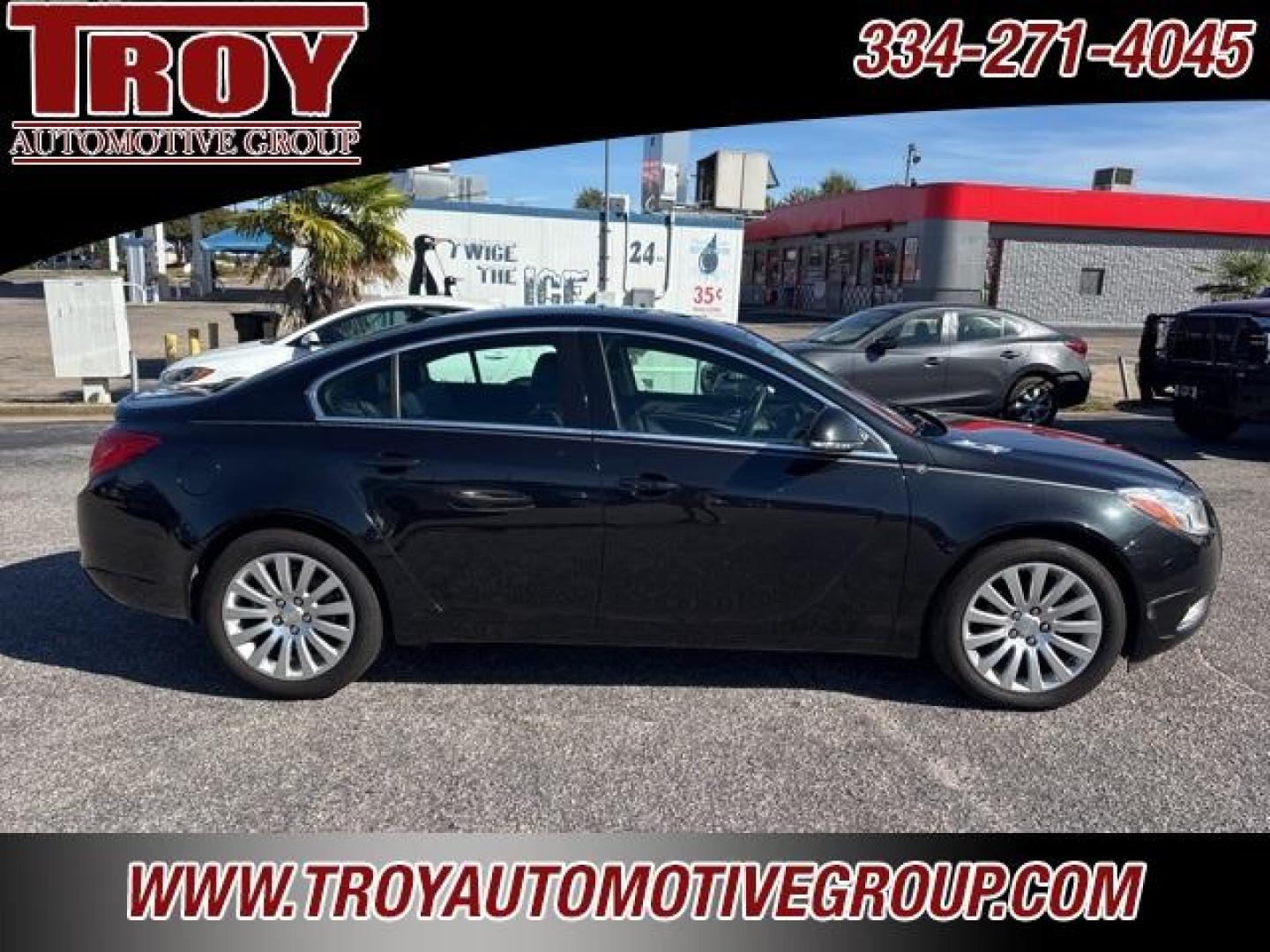 2012 Carbon Black Metallic /Ebony Buick Regal Base (2G4GR5EK6C9) with an 2.4L 4-Cylinder SIDI DOHC VVT engine, Automatic transmission, located at 6812 Atlanta Hwy, Montgomery, AL, 36117, (334) 271-4045, 32.382118, -86.178673 - Recent Arrival!<br><br>Carbon Black Metallic 2012 Buick Regal FWD 2.4L 4-Cylinder SIDI DOHC VVT 6-Speed Automatic Electronic with Overdrive<br><br>Financing Available---Top Value for Trades.<br><br>19/31 City/Highway MPG<br><br><br>Awards:<br> * 2012 IIHS Top Safety Pick * 2012 KBB.com 10 Most Co - Photo#1