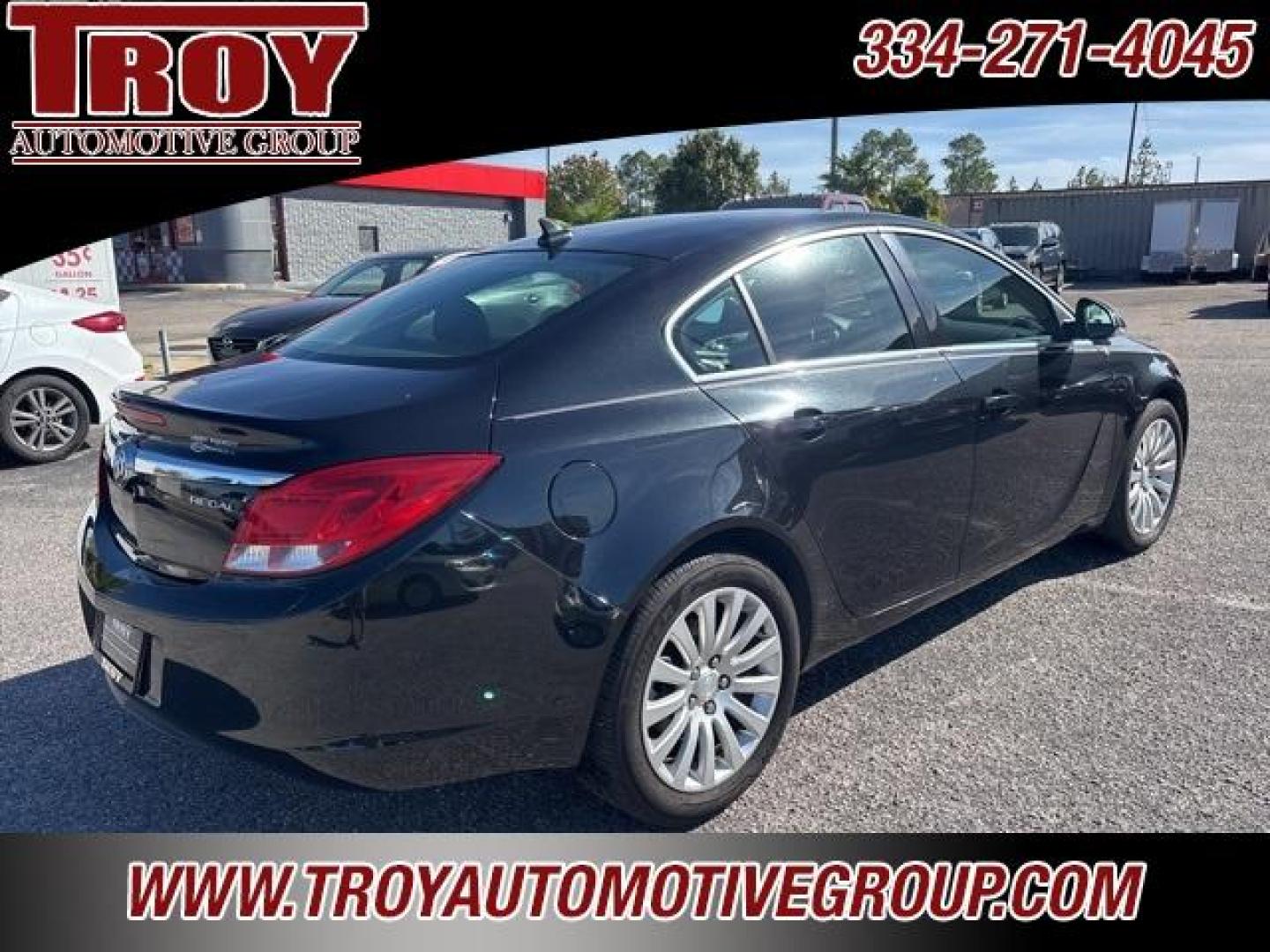 2012 Carbon Black Metallic /Ebony Buick Regal Base (2G4GR5EK6C9) with an 2.4L 4-Cylinder SIDI DOHC VVT engine, Automatic transmission, located at 6812 Atlanta Hwy, Montgomery, AL, 36117, (334) 271-4045, 32.382118, -86.178673 - Recent Arrival!<br><br>Carbon Black Metallic 2012 Buick Regal FWD 2.4L 4-Cylinder SIDI DOHC VVT 6-Speed Automatic Electronic with Overdrive<br><br>Financing Available---Top Value for Trades.<br><br>19/31 City/Highway MPG<br><br><br>Awards:<br> * 2012 IIHS Top Safety Pick * 2012 KBB.com 10 Most Co - Photo#3
