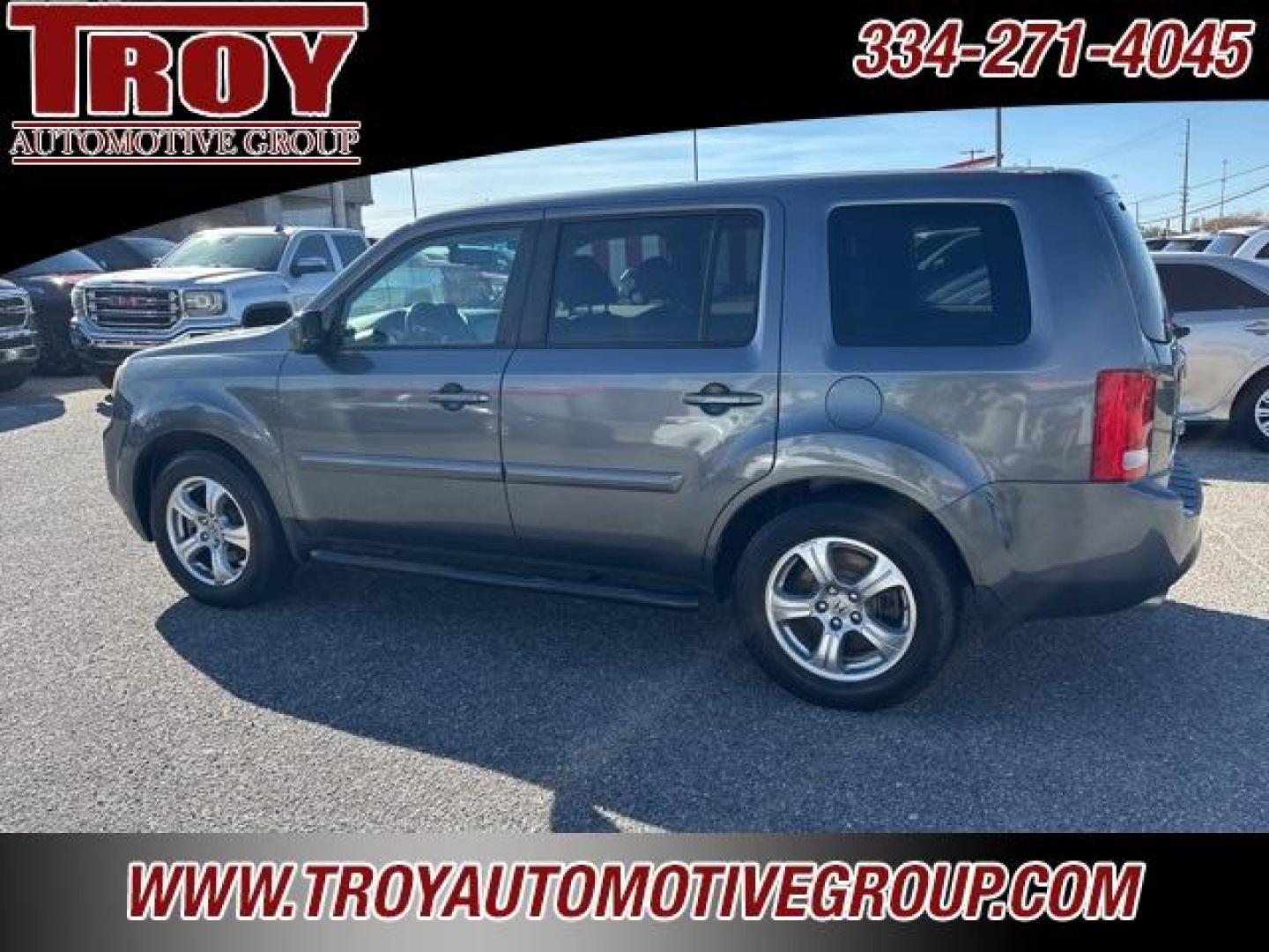 2013 Polished Metal Metallic /Gray Honda Pilot EX-L (5FNYF3H50DB) with an 3.5L V6 SOHC i-VTEC VCM 24V engine, Automatic transmission, located at 6812 Atlanta Hwy, Montgomery, AL, 36117, (334) 271-4045, 32.382118, -86.178673 - Leather Interior!!<br>3rd Seat!!<br>2-Master Keys!! - Photo#16