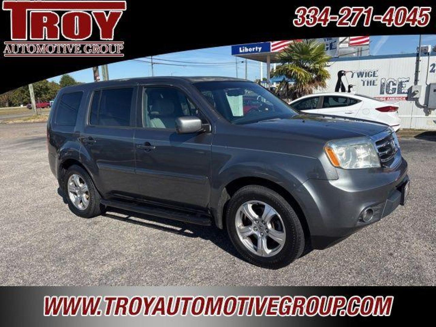 2013 Polished Metal Metallic /Gray Honda Pilot EX-L (5FNYF3H50DB) with an 3.5L V6 SOHC i-VTEC VCM 24V engine, Automatic transmission, located at 6812 Atlanta Hwy, Montgomery, AL, 36117, (334) 271-4045, 32.382118, -86.178673 - Leather Interior!!<br>3rd Seat!!<br>2-Master Keys!! - Photo#7