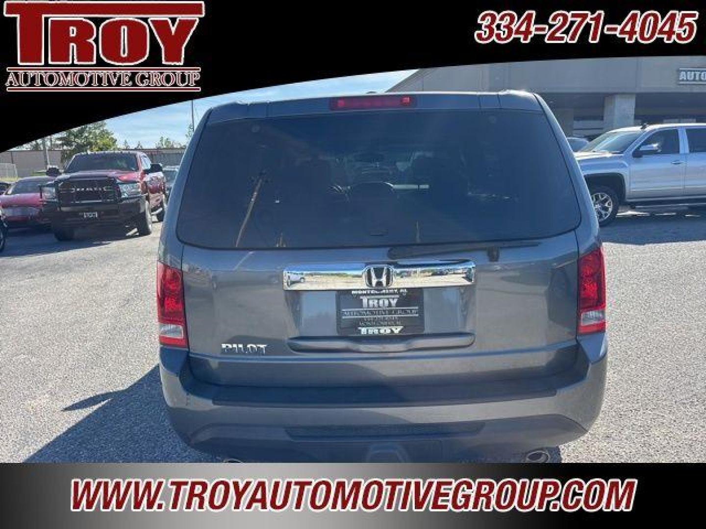 2013 Polished Metal Metallic /Gray Honda Pilot EX-L (5FNYF3H50DB) with an 3.5L V6 SOHC i-VTEC VCM 24V engine, Automatic transmission, located at 6812 Atlanta Hwy, Montgomery, AL, 36117, (334) 271-4045, 32.382118, -86.178673 - Leather Interior!!<br>3rd Seat!!<br>2-Master Keys!! - Photo#13