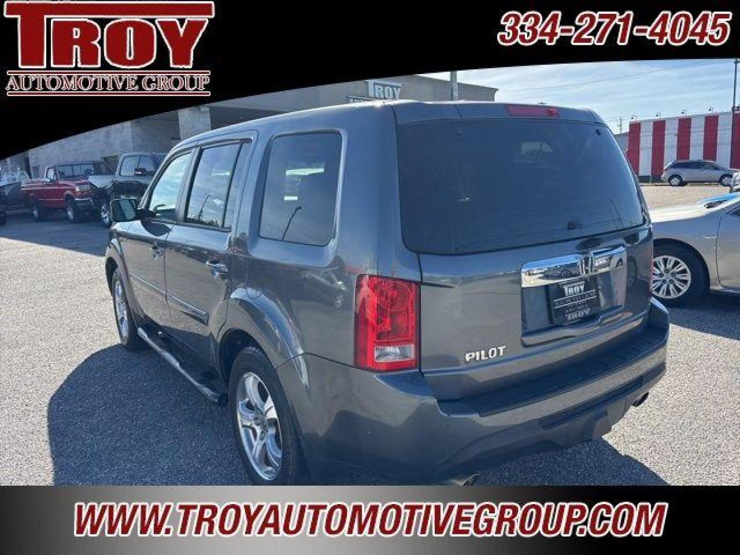 2013 Polished Metal Metallic /Gray Honda Pilot EX-L (5FNYF3H50DB) with an 3.5L V6 SOHC i-VTEC VCM 24V engine, Automatic transmission, located at 6812 Atlanta Hwy, Montgomery, AL, 36117, (334) 271-4045, 32.382118, -86.178673 - Leather Interior!!<br>3rd Seat!!<br>2-Master Keys!! - Photo#14
